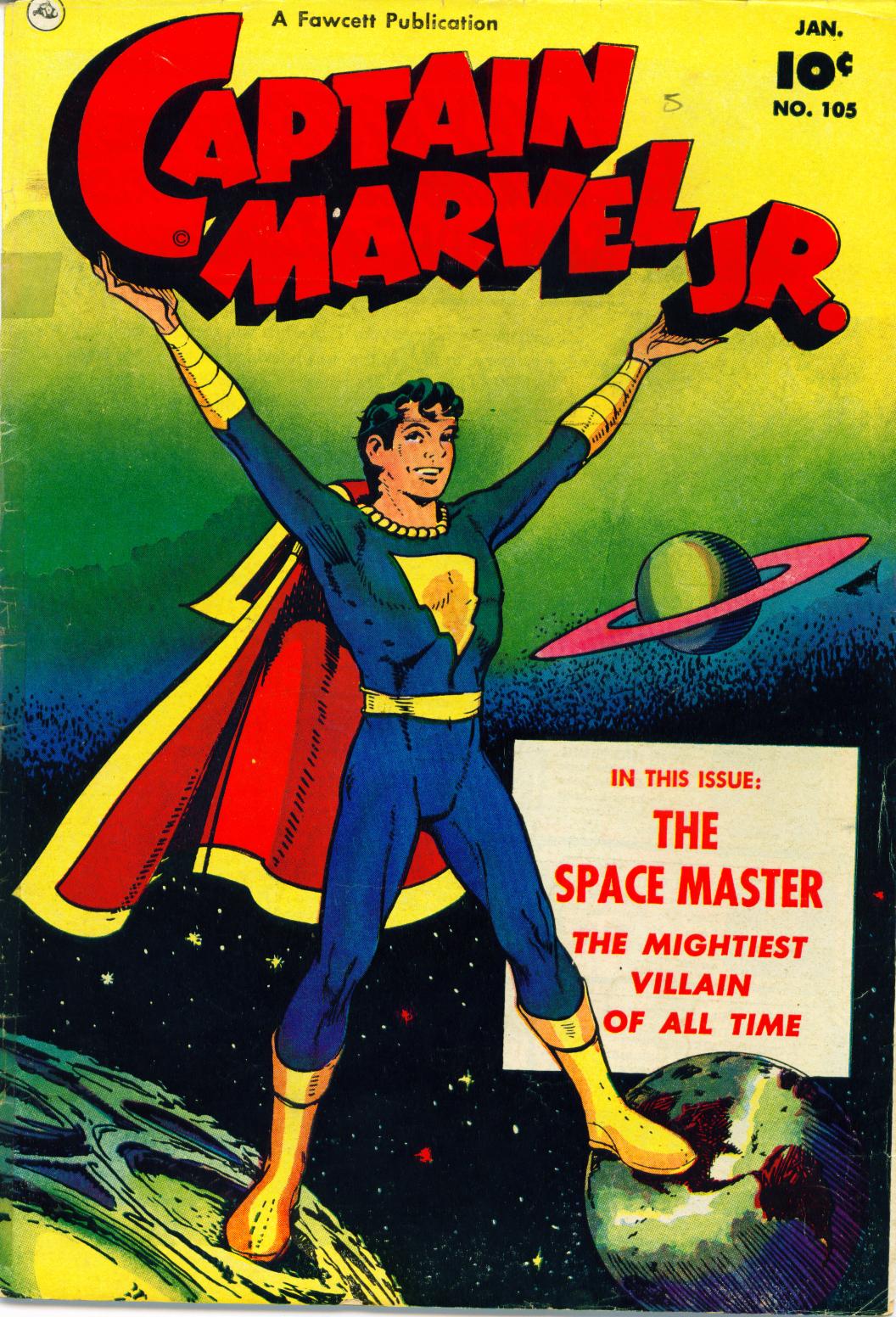 Read online Captain Marvel, Jr. comic -  Issue #105 - 1
