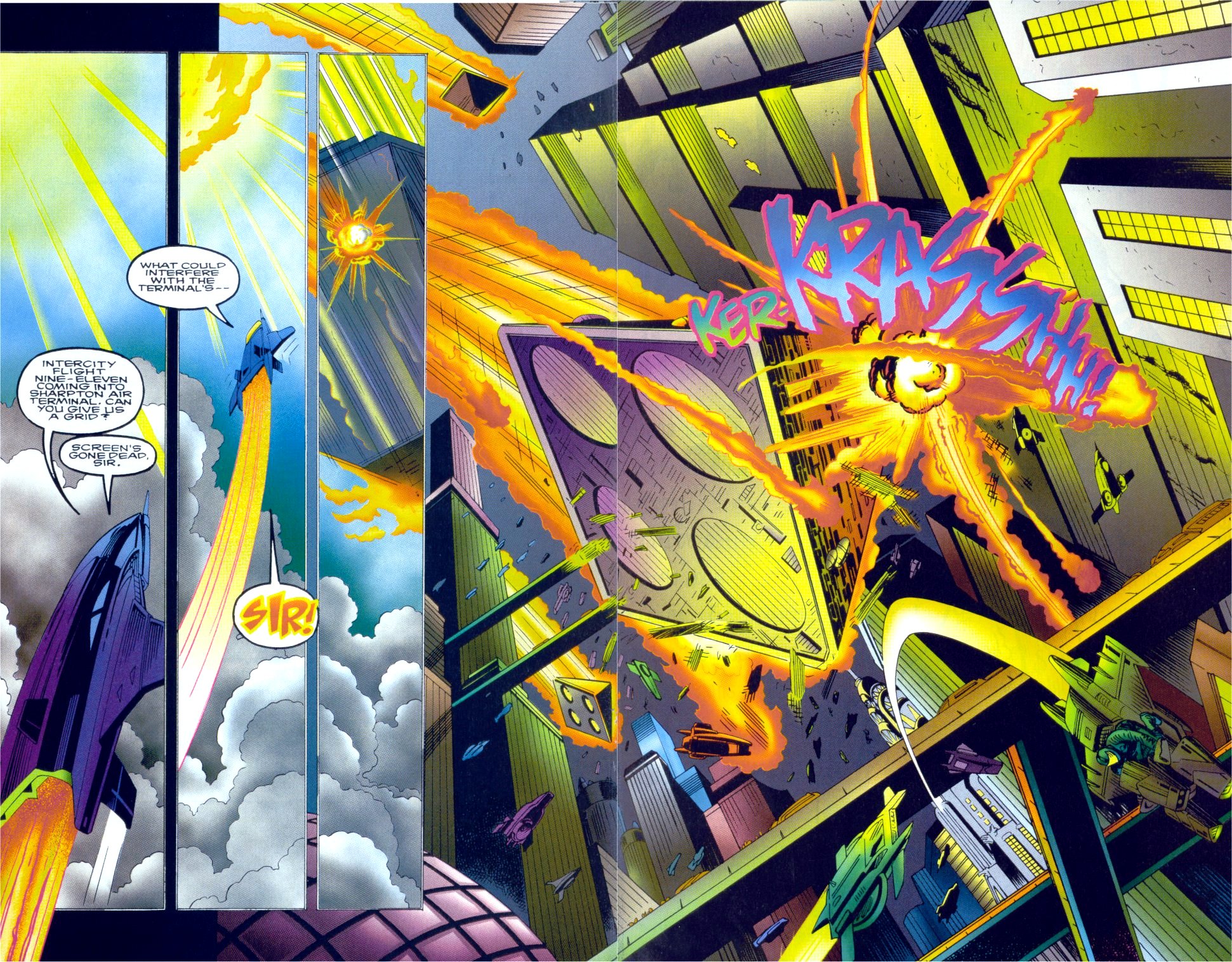 Read online Punisher 2099 comic -  Issue #32 - 16