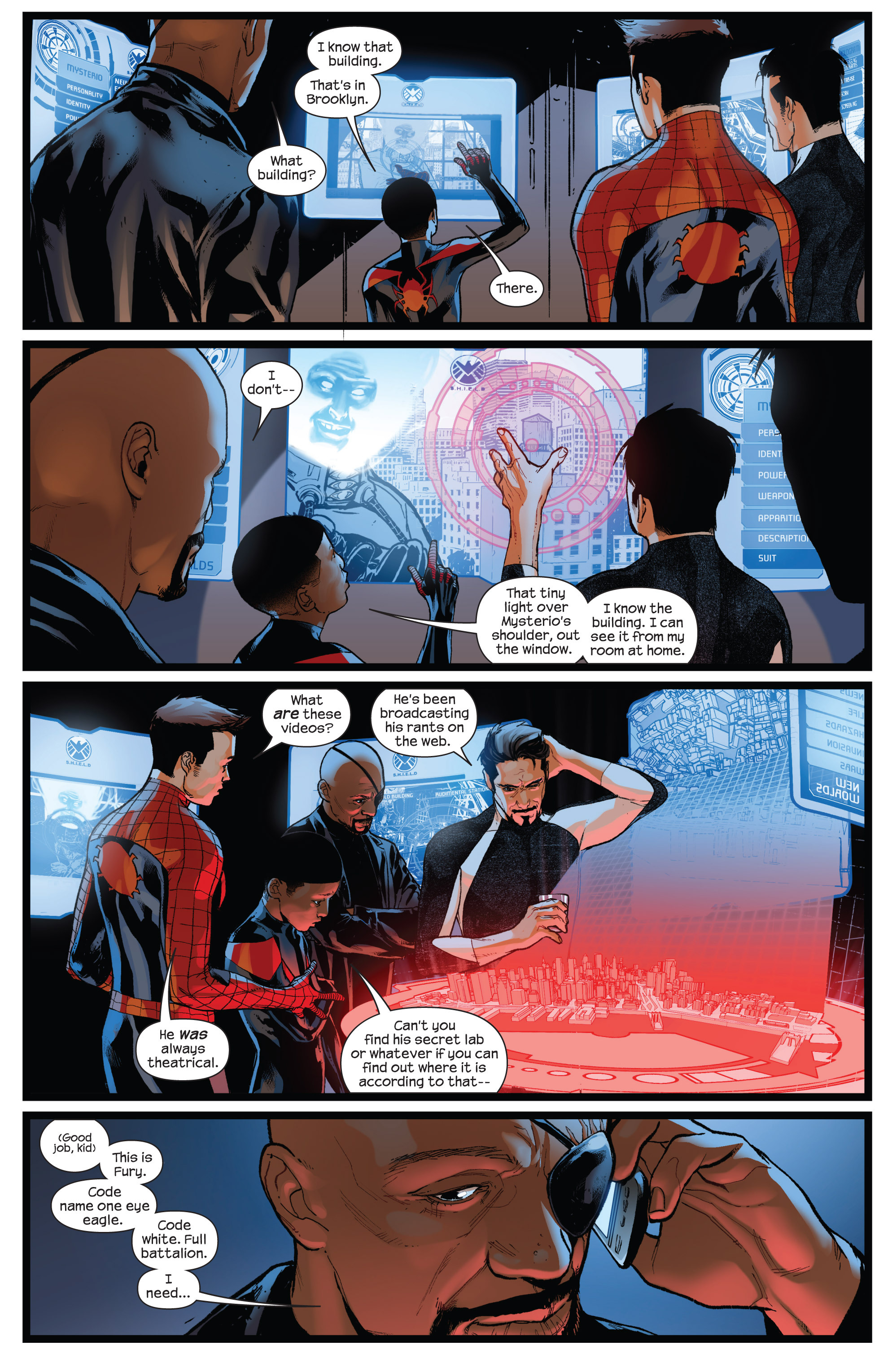 Read online Spider-Men comic -  Issue #4 - 19