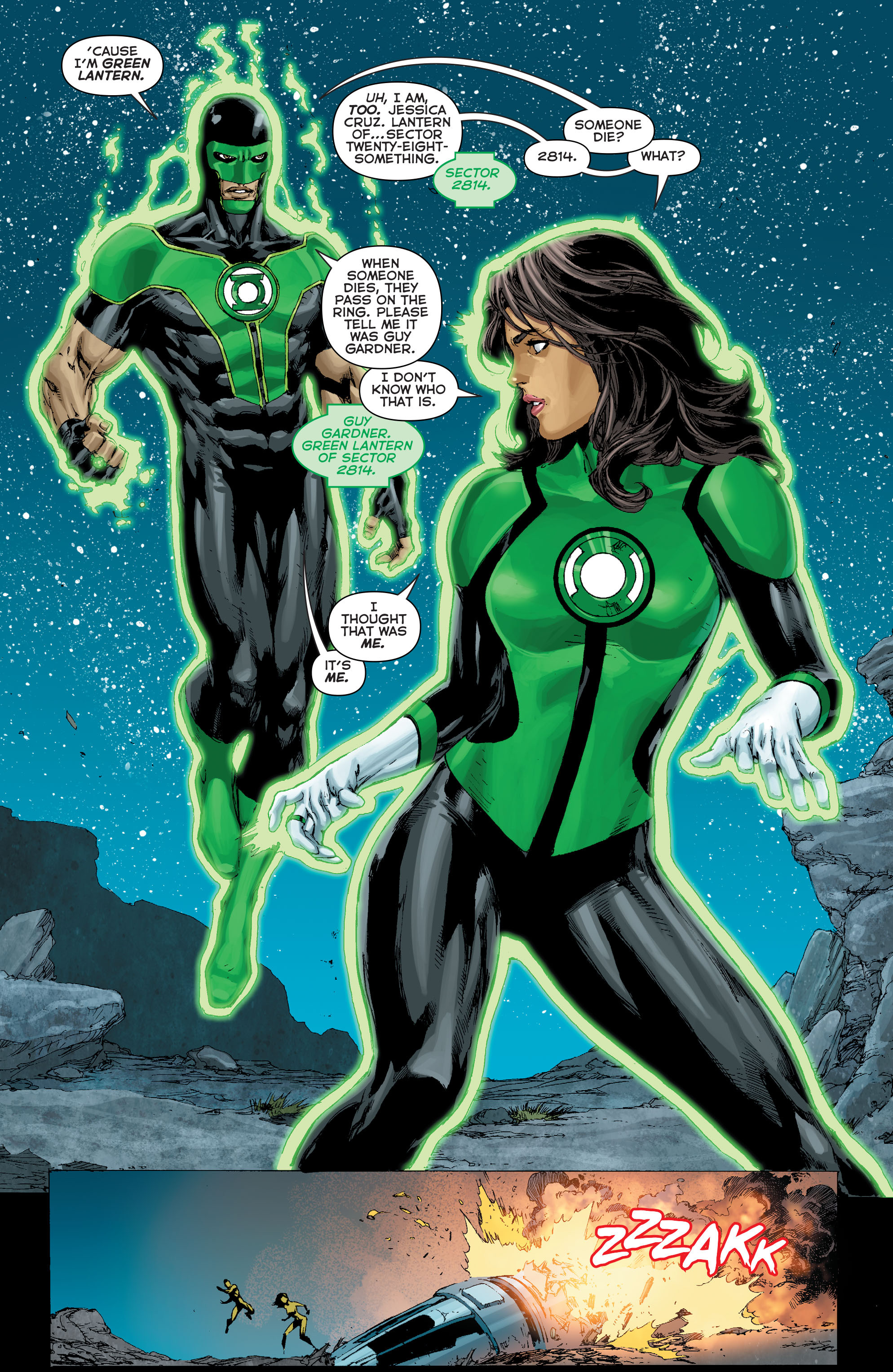 Read online Green Lanterns: Rebirth comic -  Issue # Full - 12