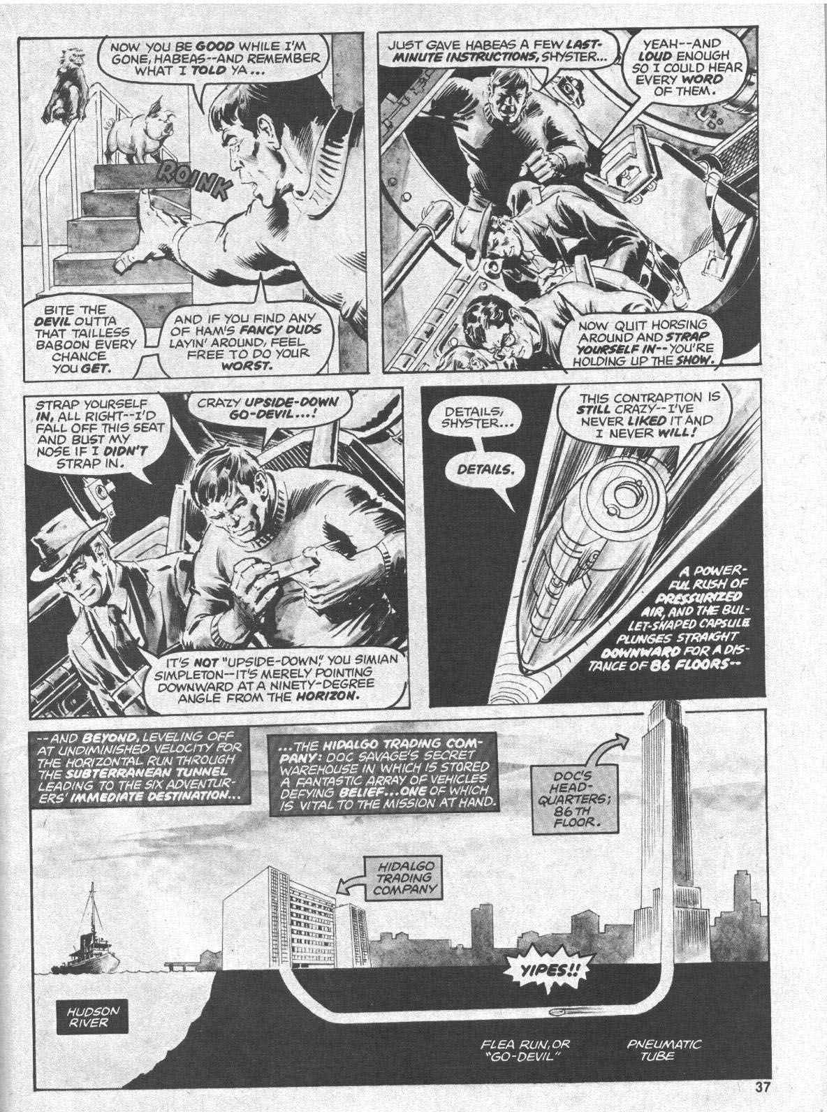 Read online Doc Savage (1975) comic -  Issue #5 - 37