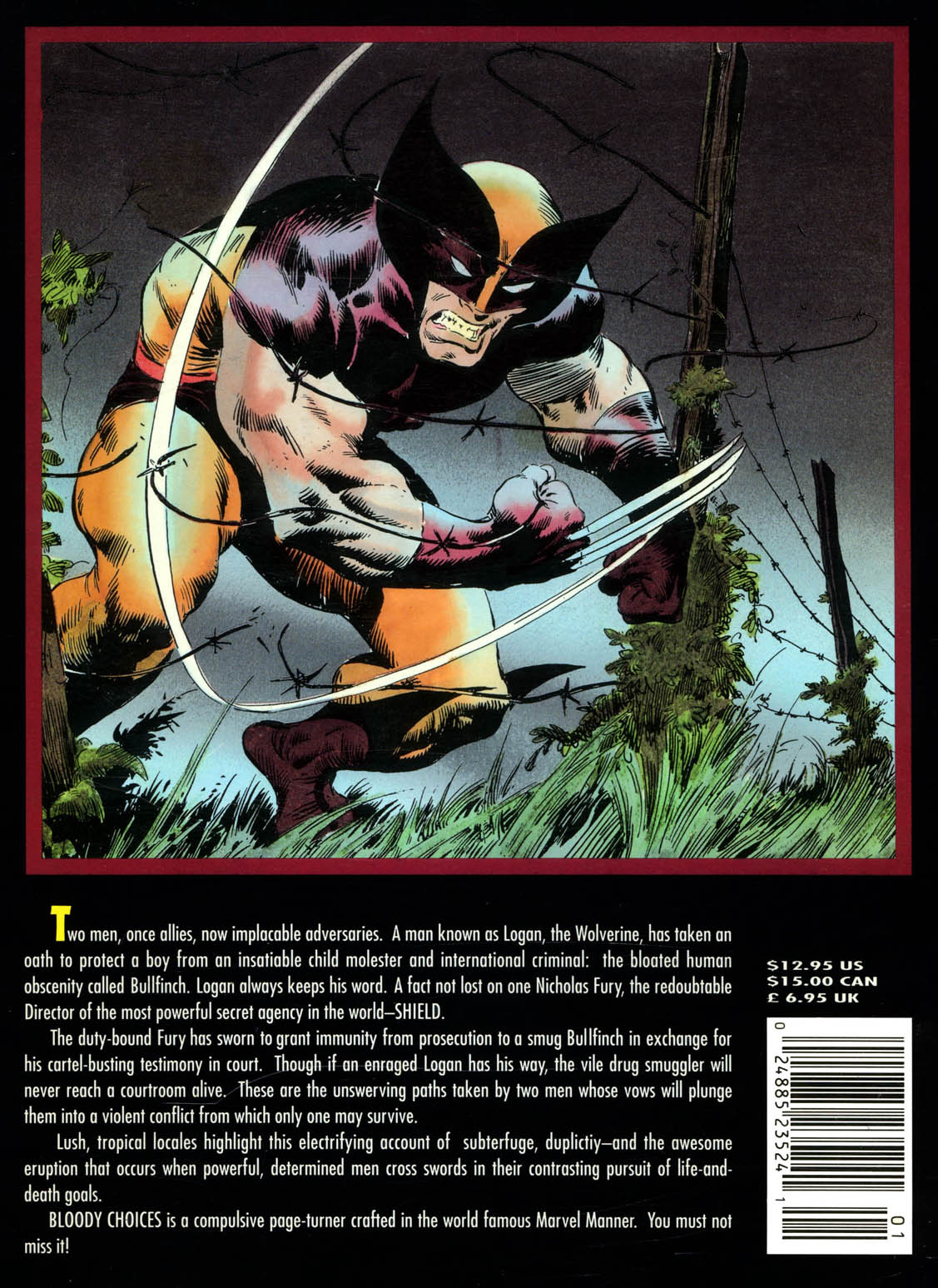 Read online Marvel Graphic Novel comic -  Issue #67 - Wolverine - Bloody Choices - 65