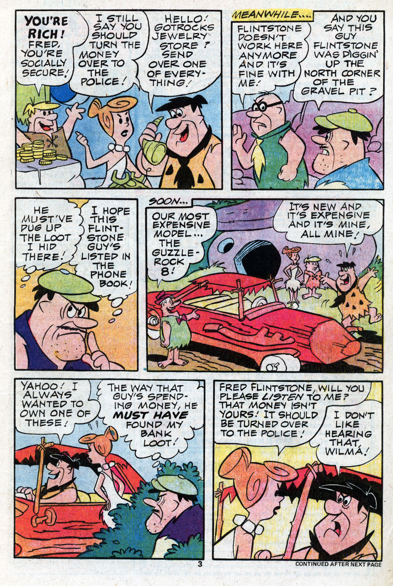 Read online The Flintstones (1977) comic -  Issue #1 - 5