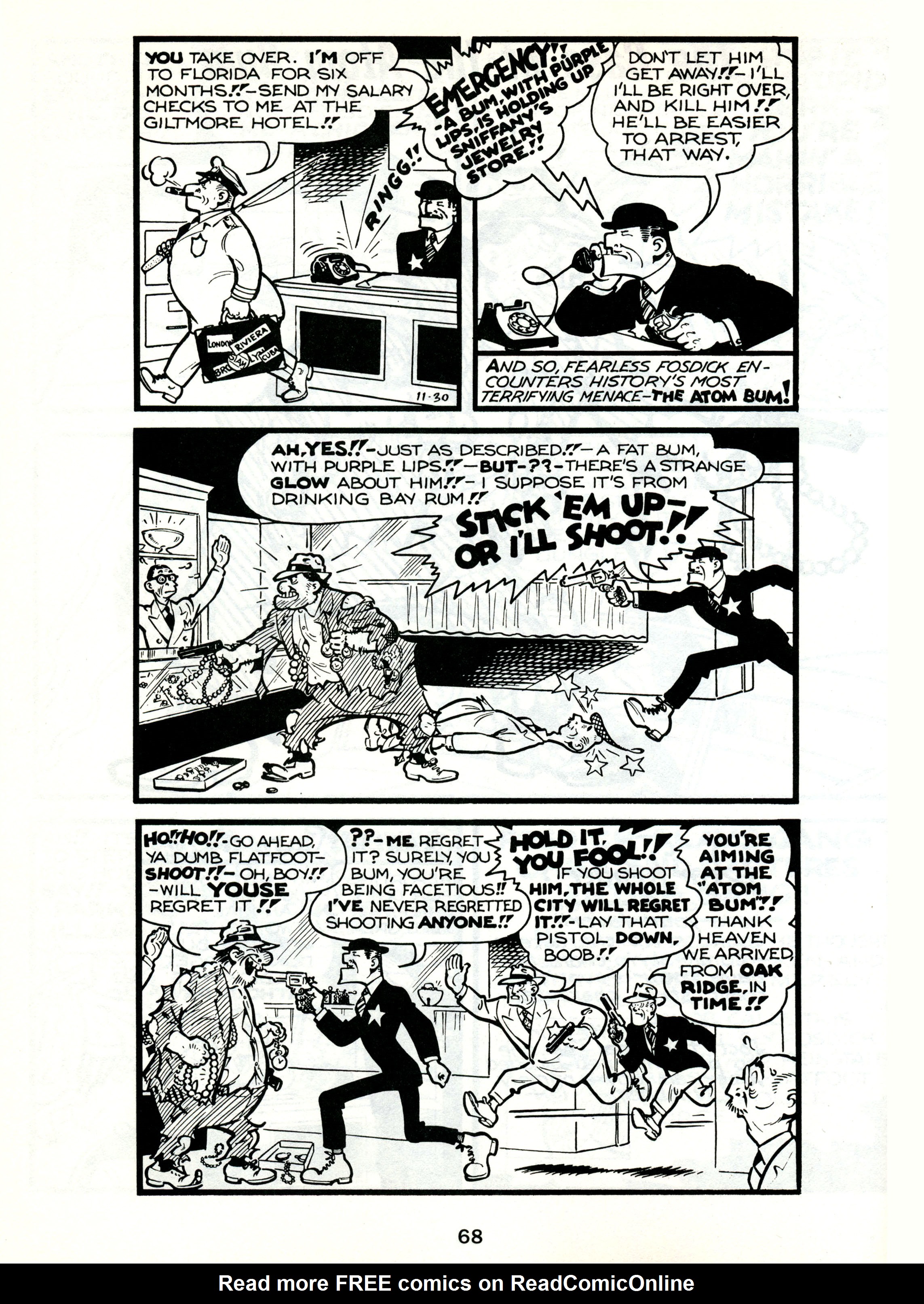 Read online Fearless Fosdick comic -  Issue # TPB - 69