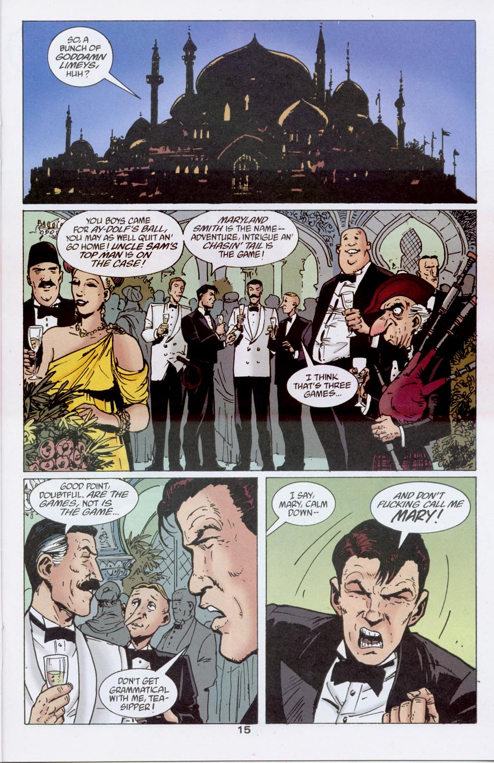 Read online Adventures in the Rifle Brigade: Operation Bollock comic -  Issue #2 - 16