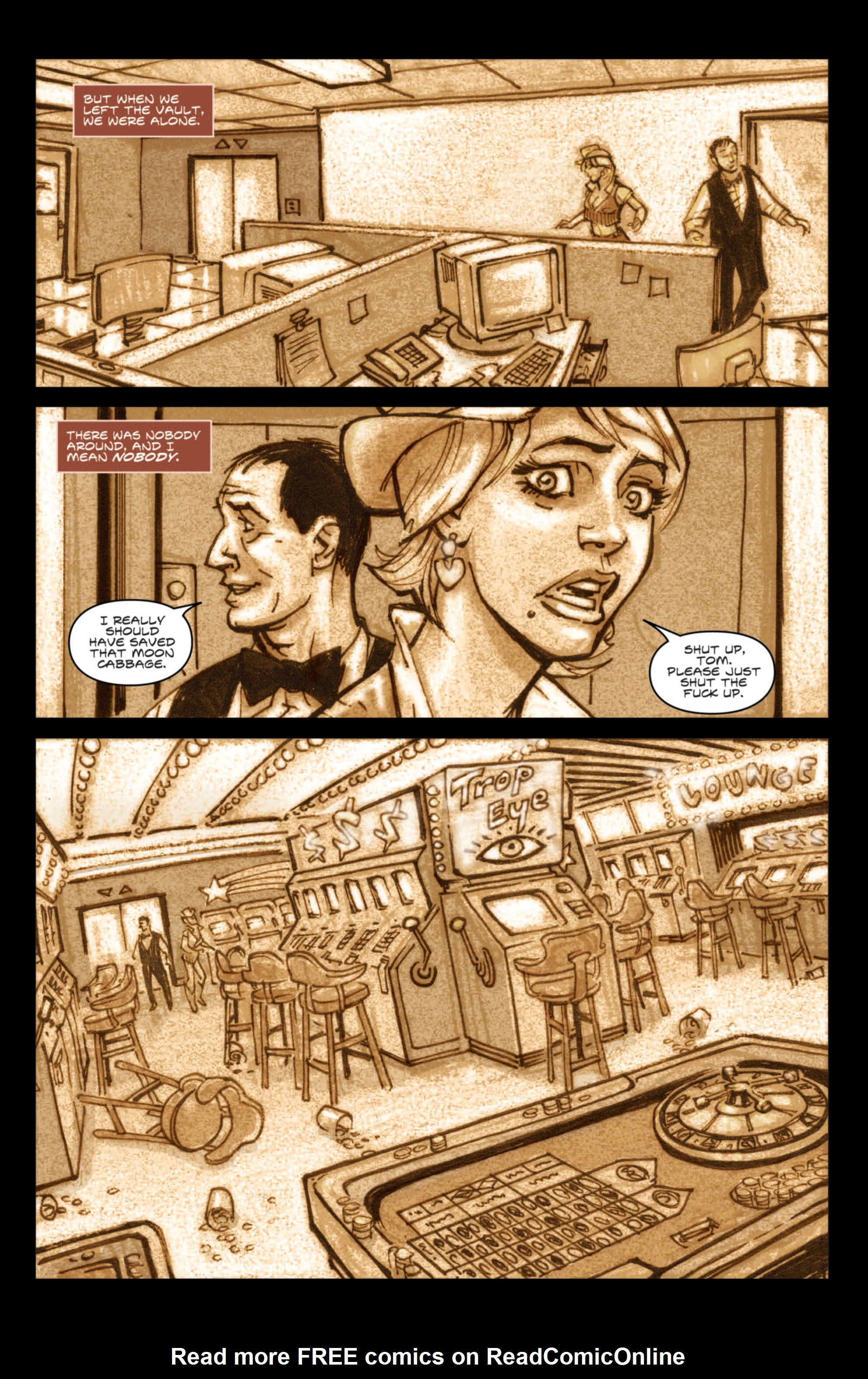 Read online Remains comic -  Issue #1 - 19
