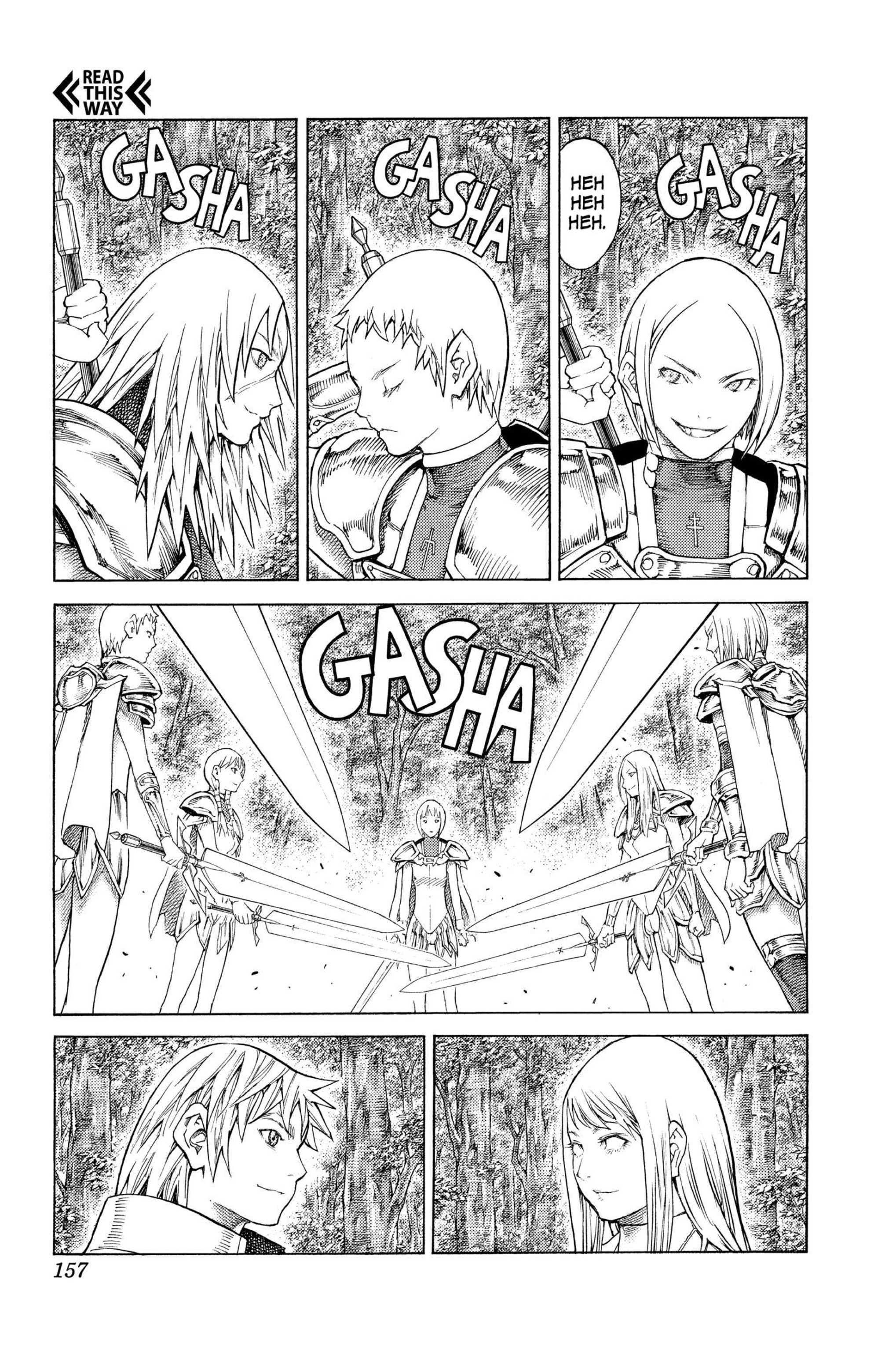 Read online Claymore comic -  Issue #23 - 143
