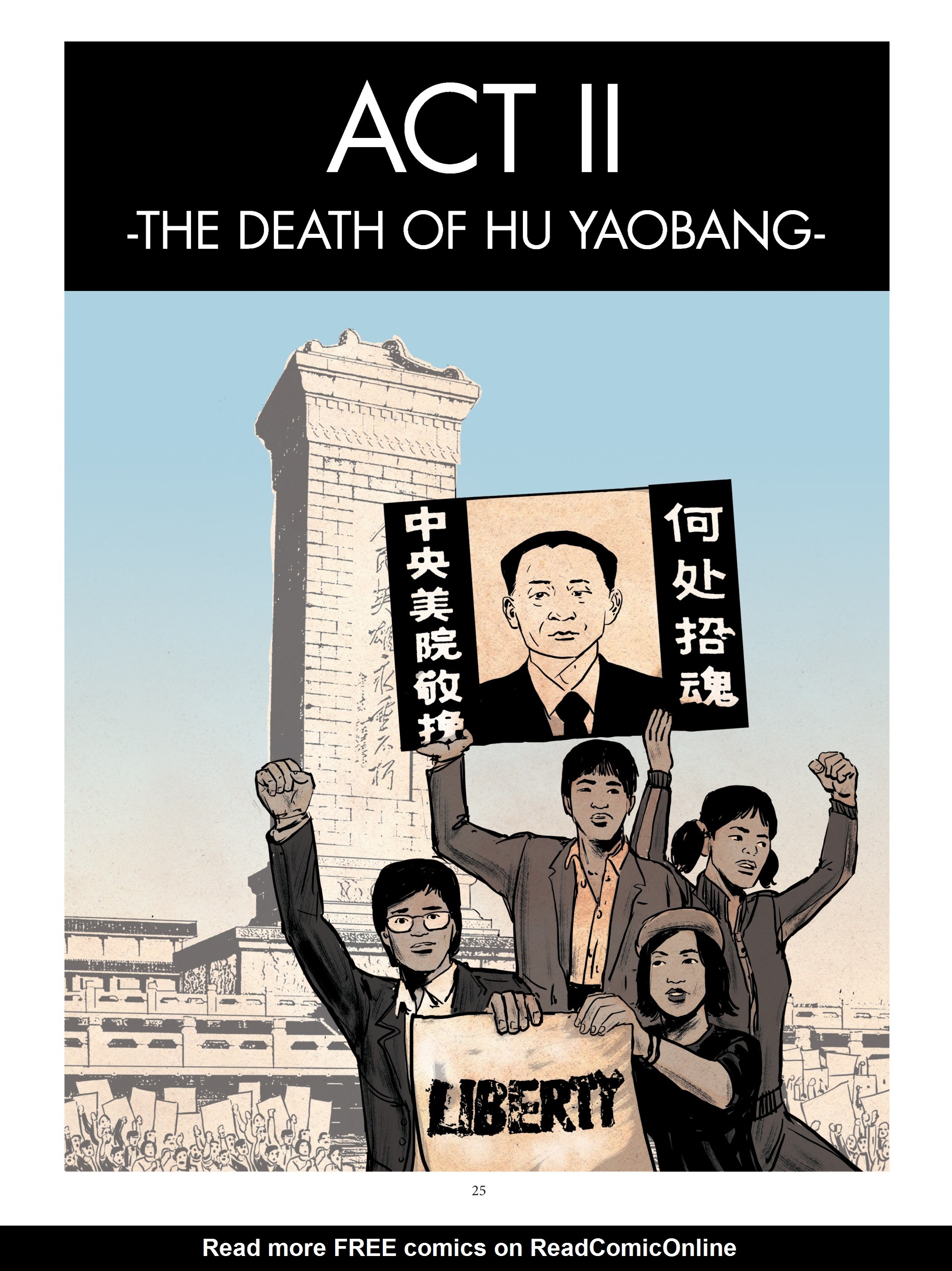 Read online Tiananmen 1989: Our Shattered Hopes comic -  Issue # TPB - 29