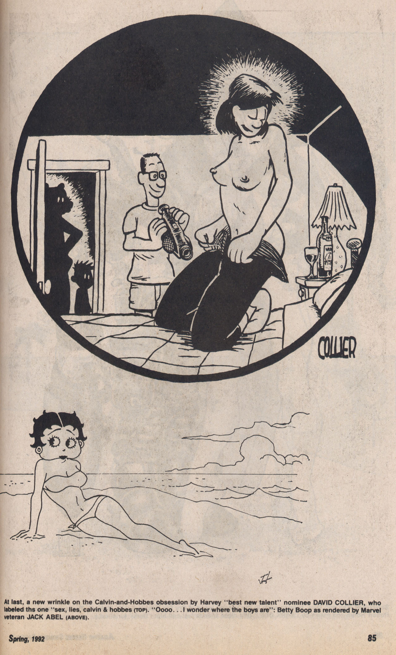 Read online Amazing Heroes Swimsuit Special comic -  Issue # TPB 3 - 84