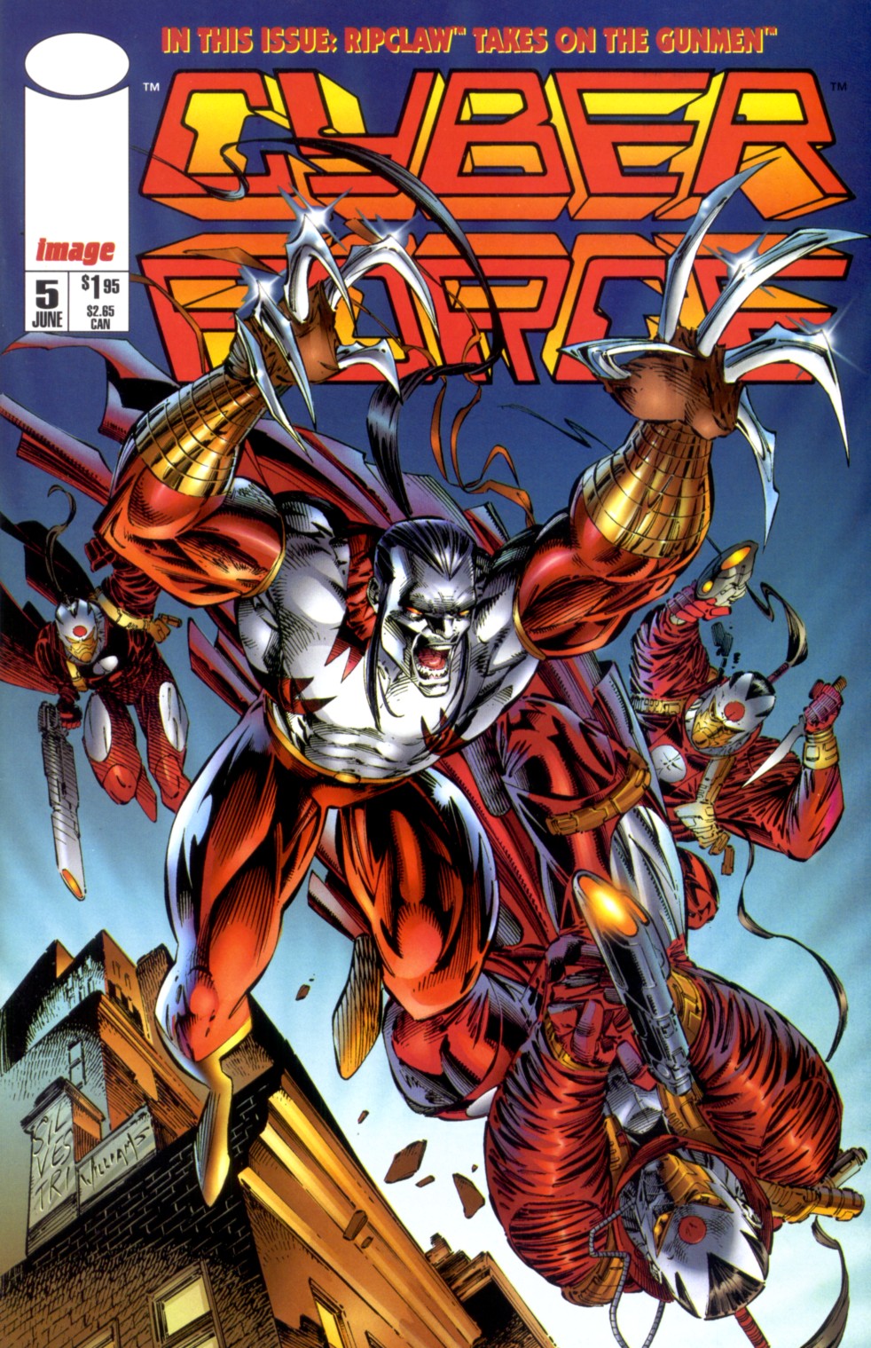 Read online Cyberforce (1993) comic -  Issue #5 - 1