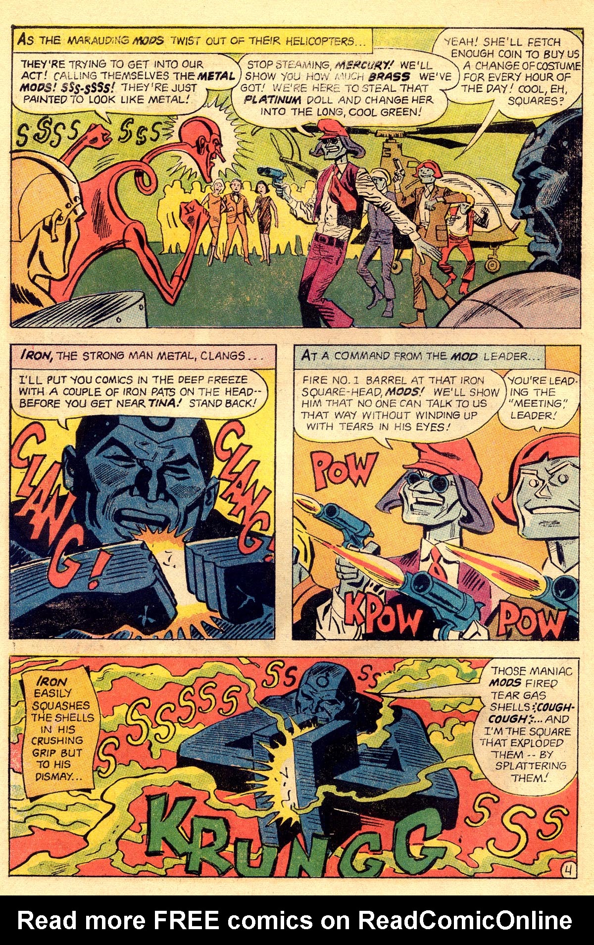 Read online Metal Men (1963) comic -  Issue #26 - 6
