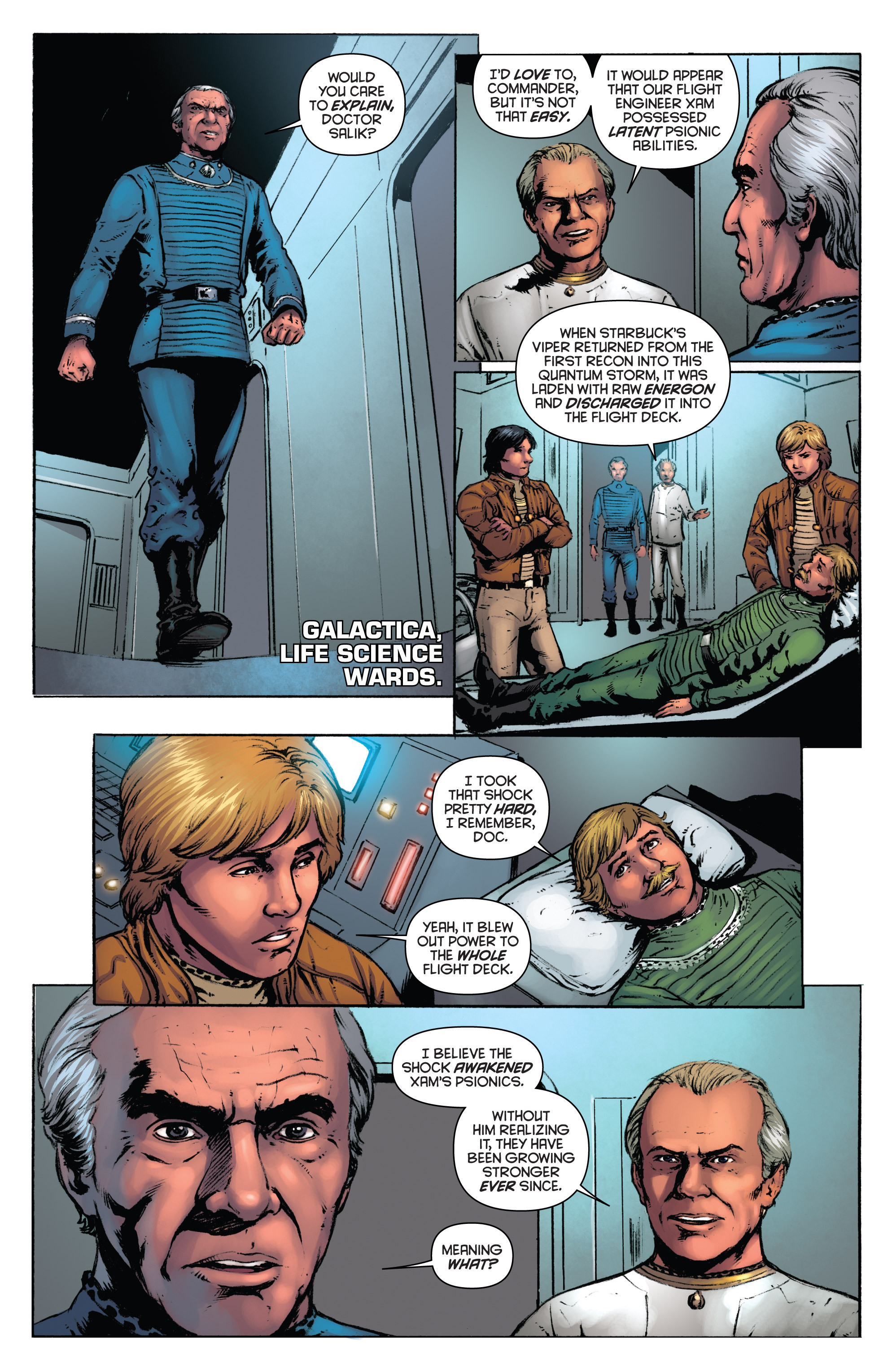 Read online Classic Battlestar Galactica (2013) comic -  Issue #9 - 12