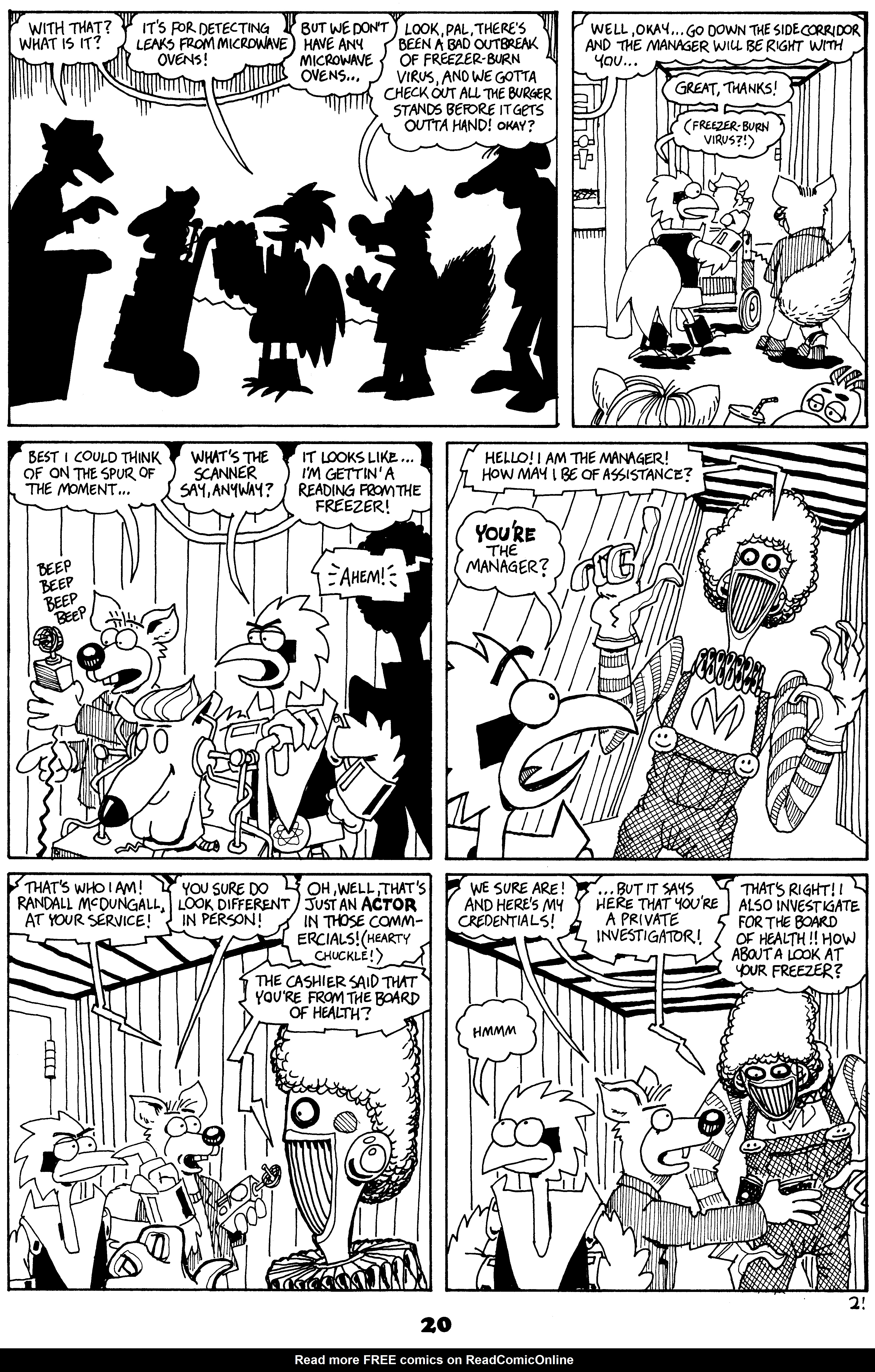 Read online Critters comic -  Issue #20 - 22