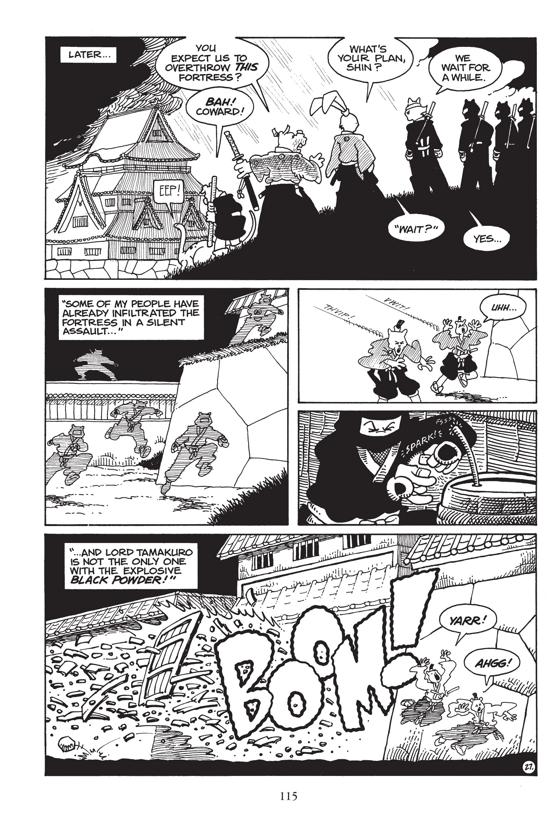 Read online Usagi Yojimbo (1987) comic -  Issue # _TPB 4 - 114