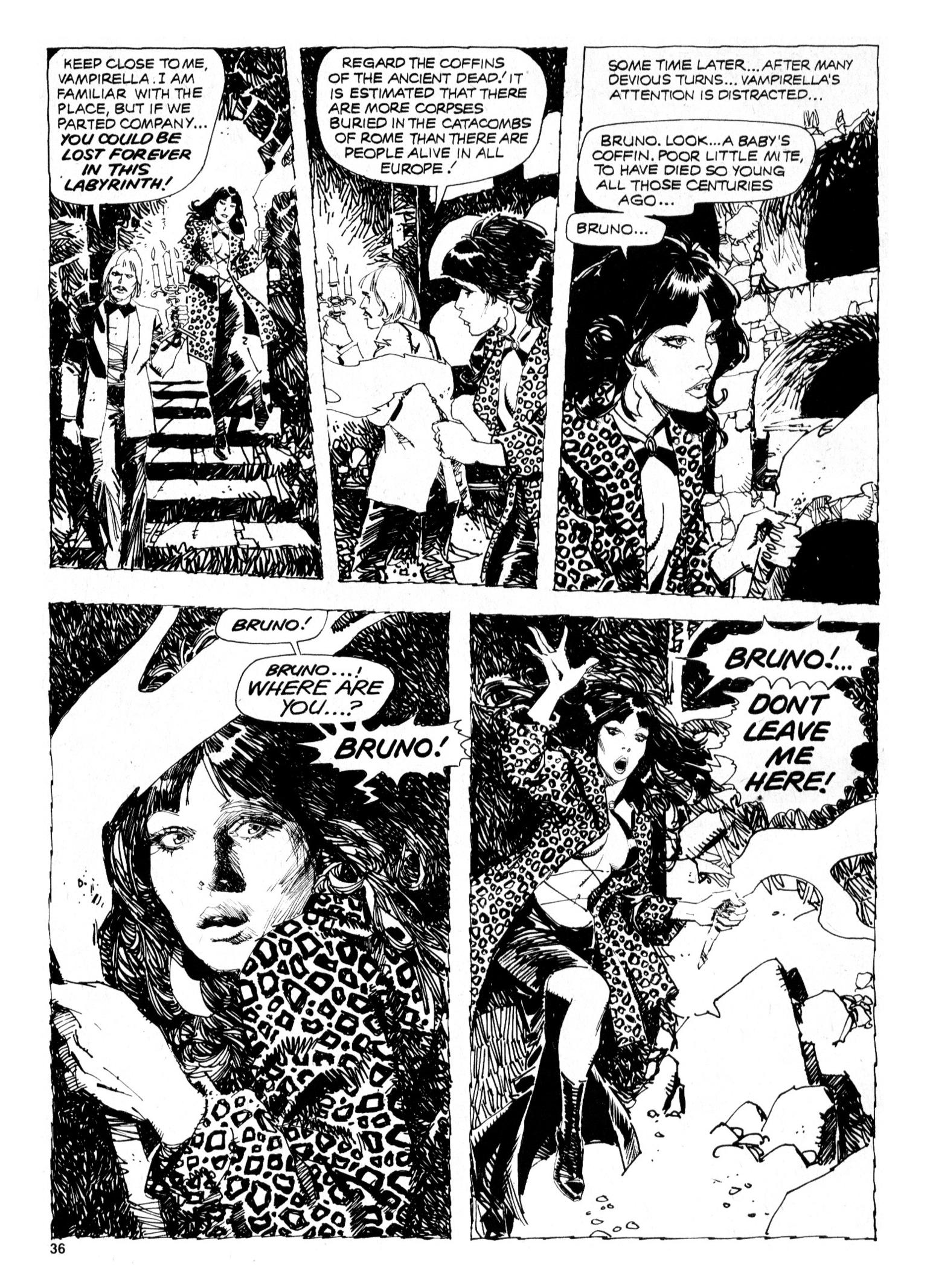 Read online Vampirella (1969) comic -  Issue #113 - 36