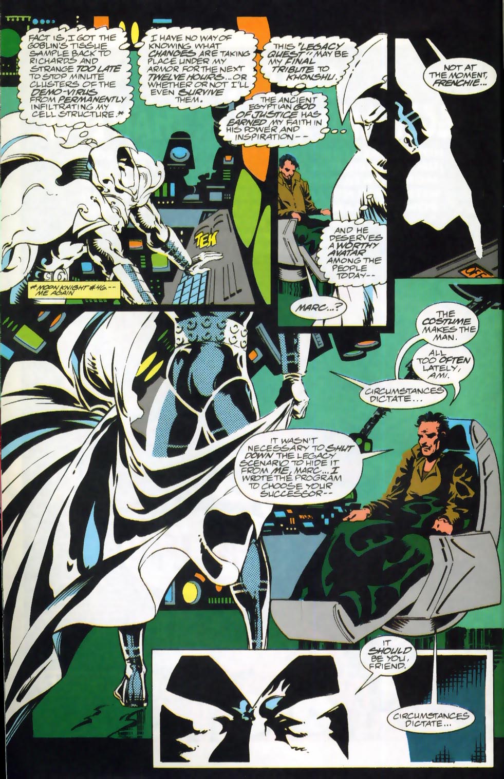 Read online Marc Spector: Moon Knight comic -  Issue #47 - 6