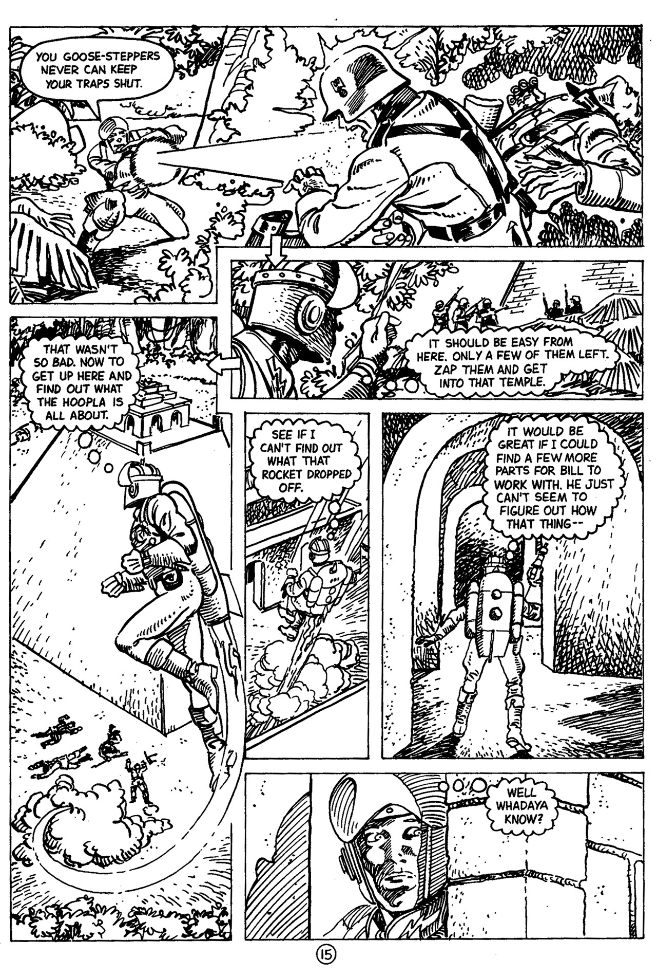 Read online Rocket Ranger comic -  Issue #4 - 17