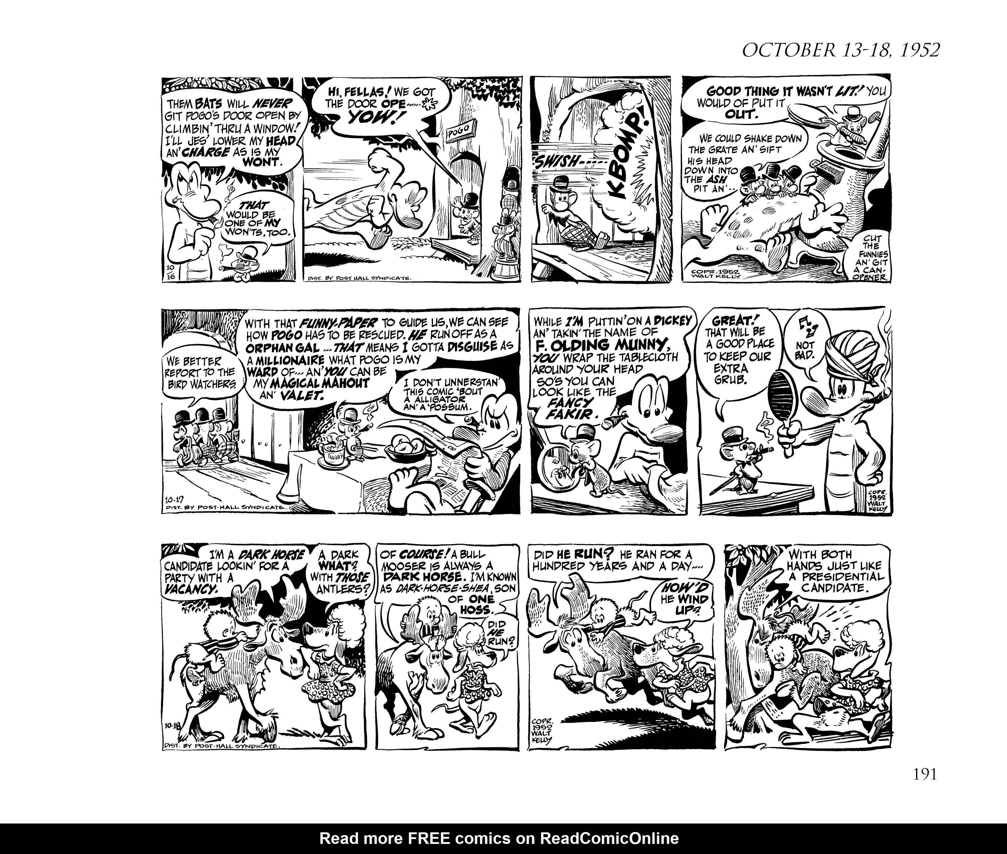 Read online Pogo by Walt Kelly: The Complete Syndicated Comic Strips comic -  Issue # TPB 2 (Part 3) - 9