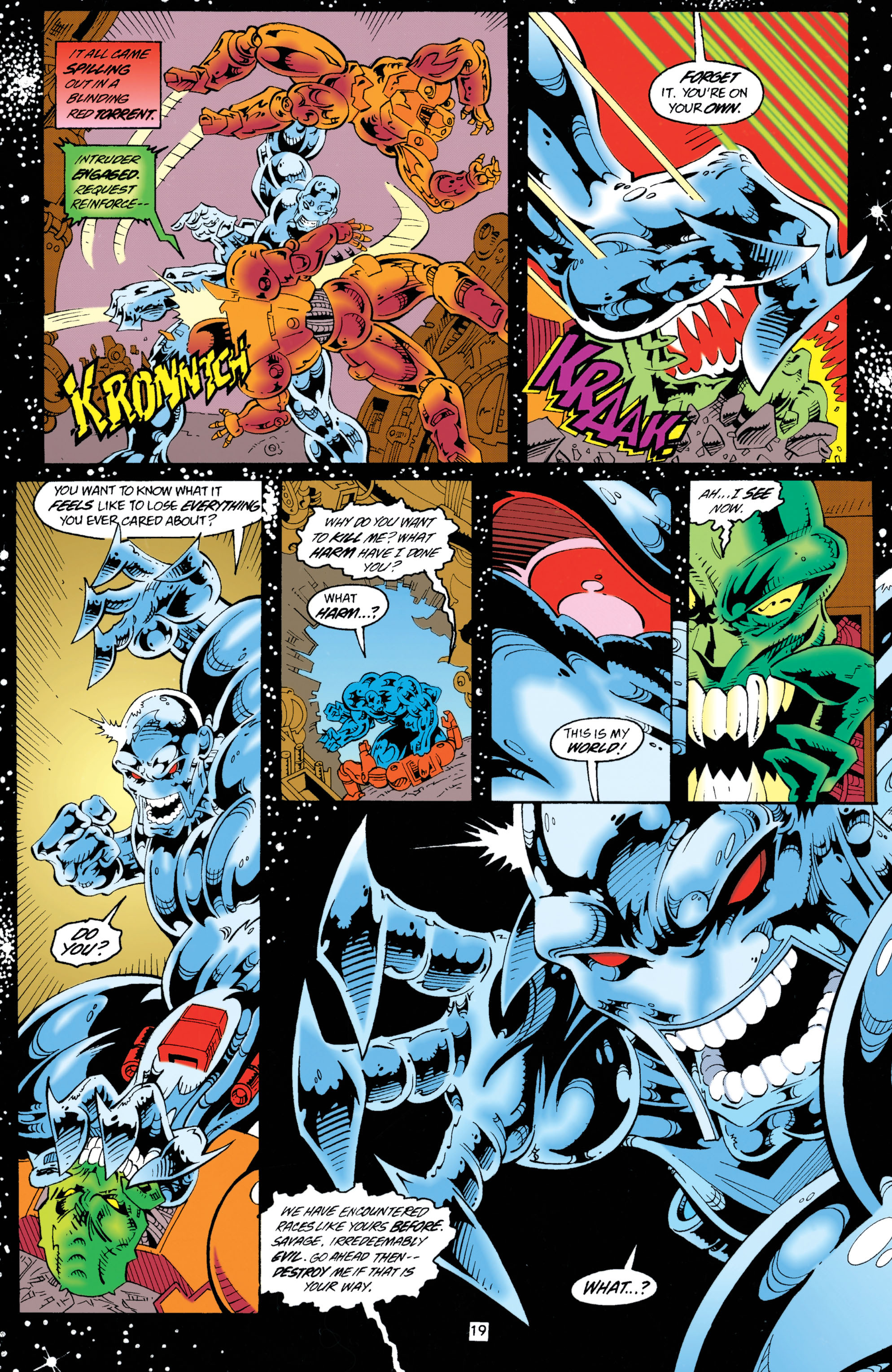 Read online The New Titans (1988) comic -  Issue #123 - 19