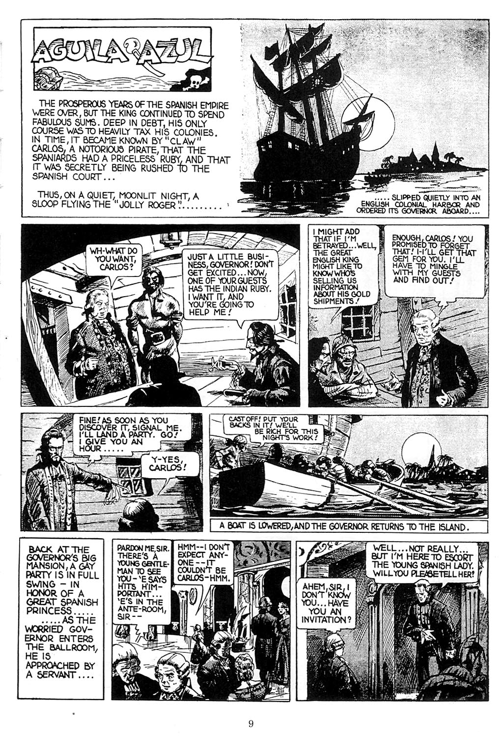 Read online Will Eisner's Hawks of the Seas comic -  Issue # TPB - 10