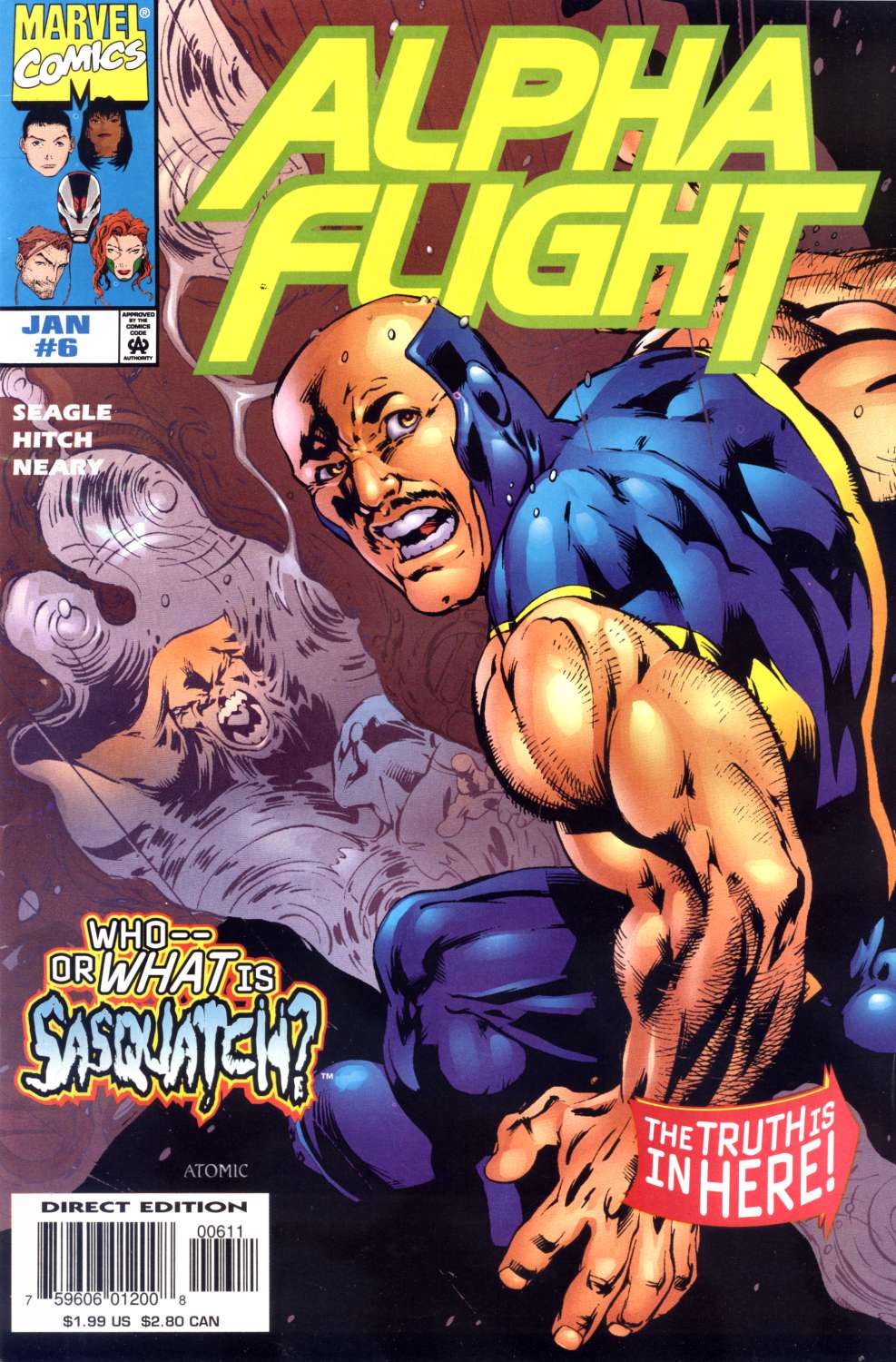 Read online Alpha Flight (1997) comic -  Issue #6 - 1