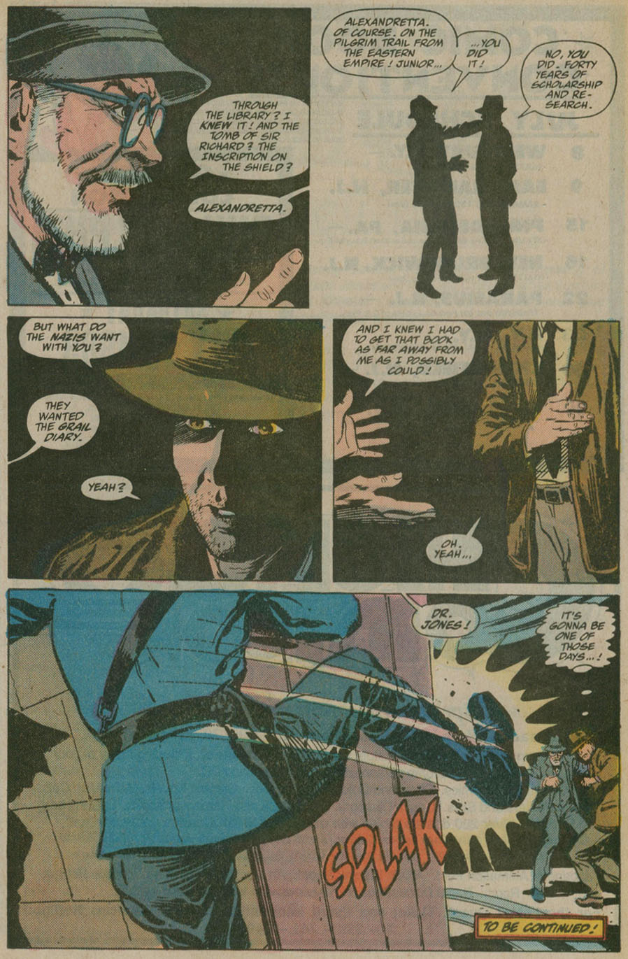 Read online Indiana Jones and the Last Crusade comic -  Issue #2 - 21