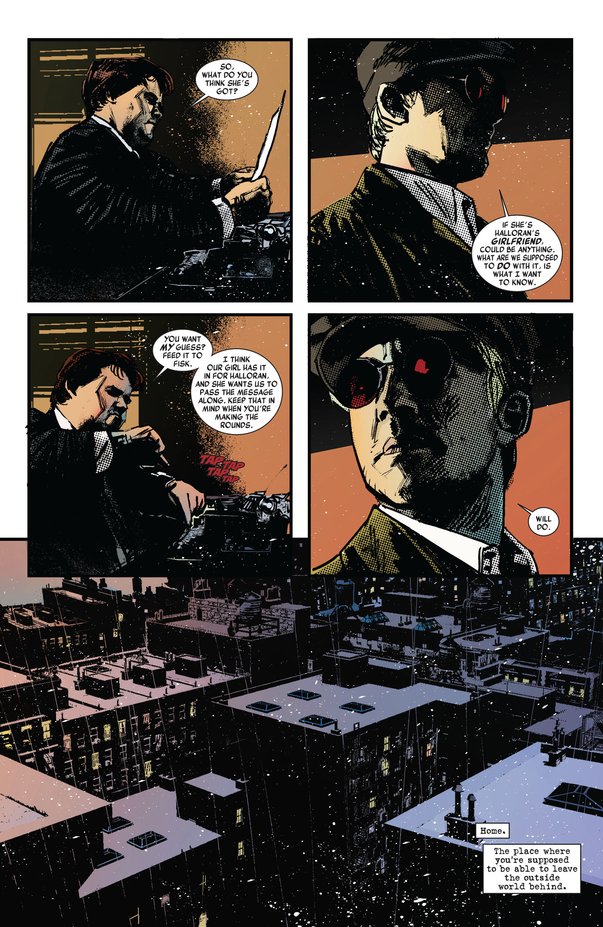 Read online Daredevil Noir comic -  Issue #1 - 14