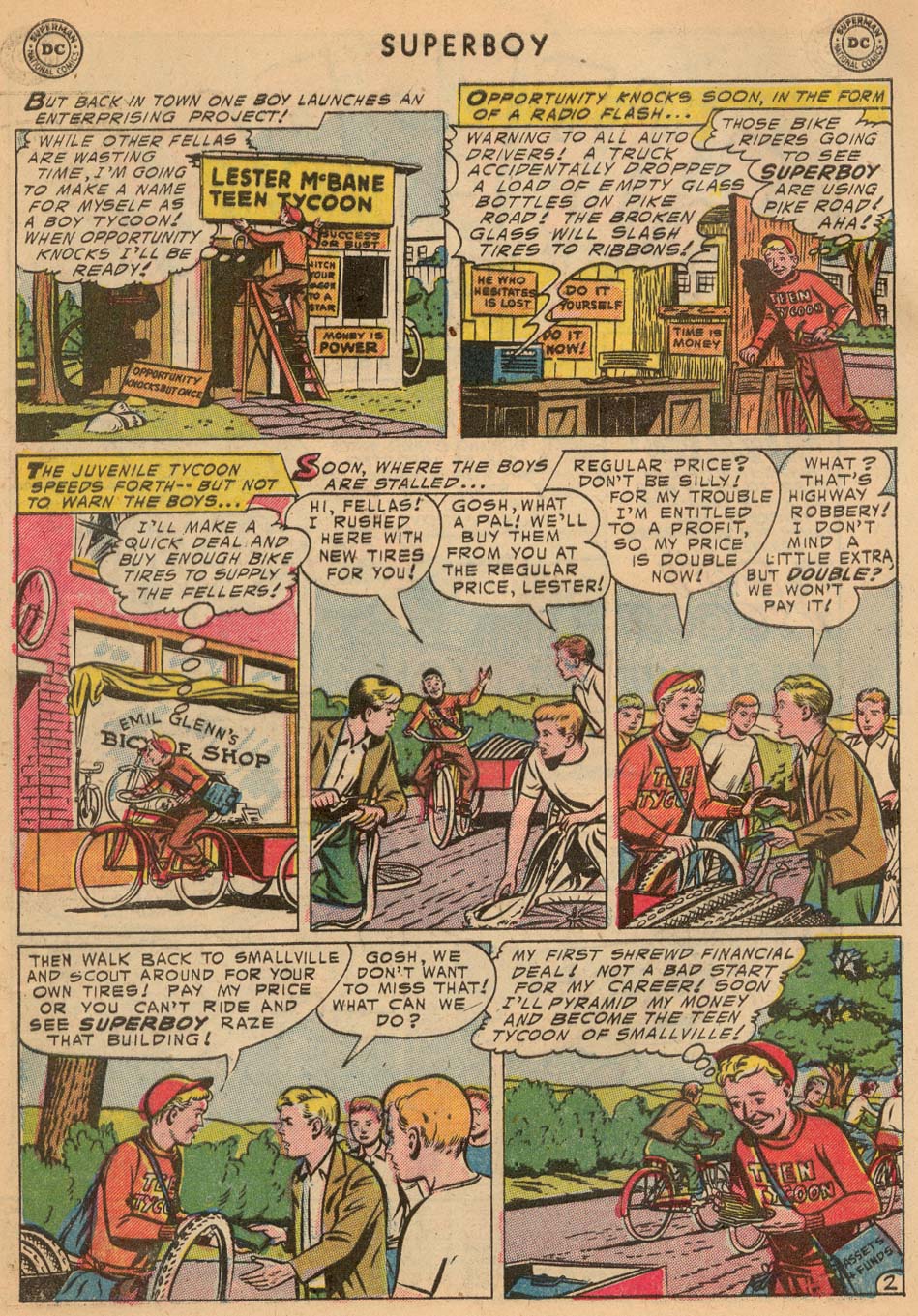 Read online Superboy (1949) comic -  Issue #39 - 3