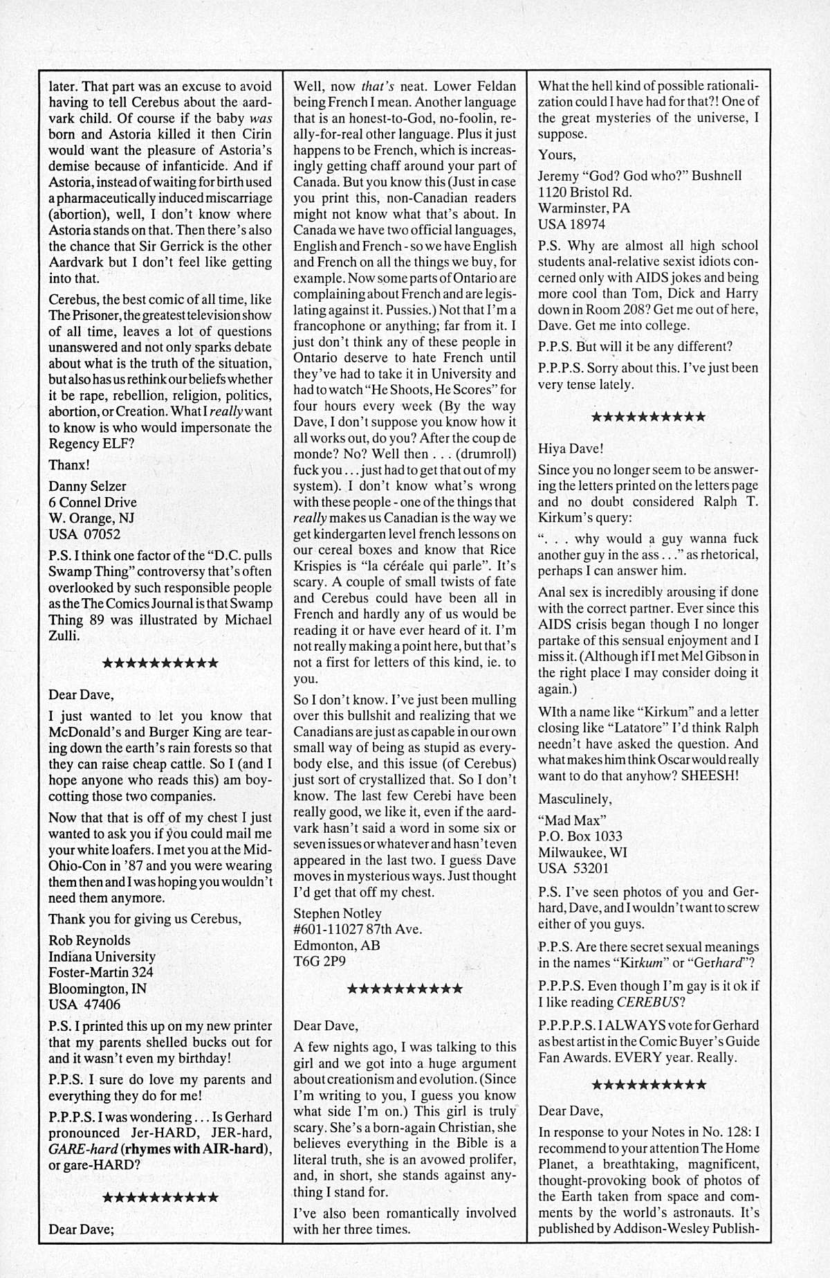 Read online Cerebus comic -  Issue #133 - 25