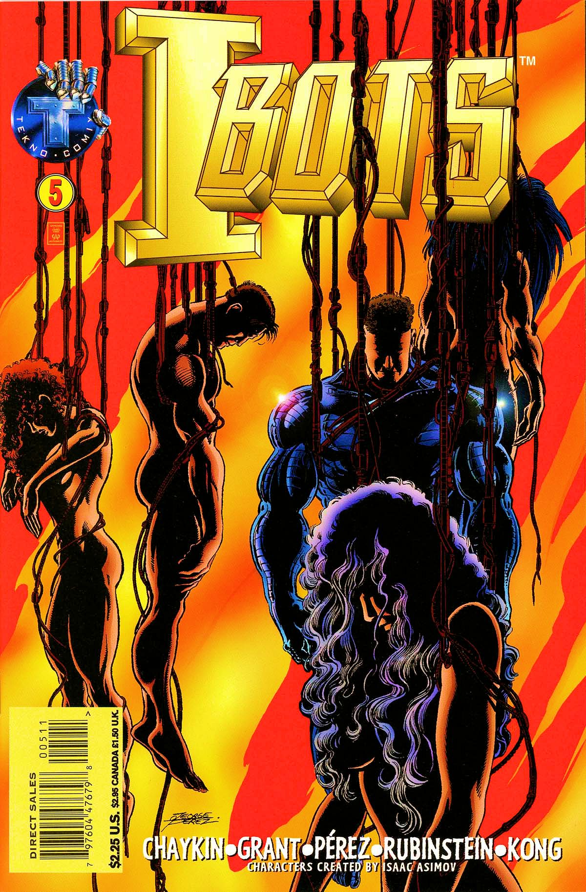 Read online Isaac Asimov's I-Bots comic -  Issue #5 - 1