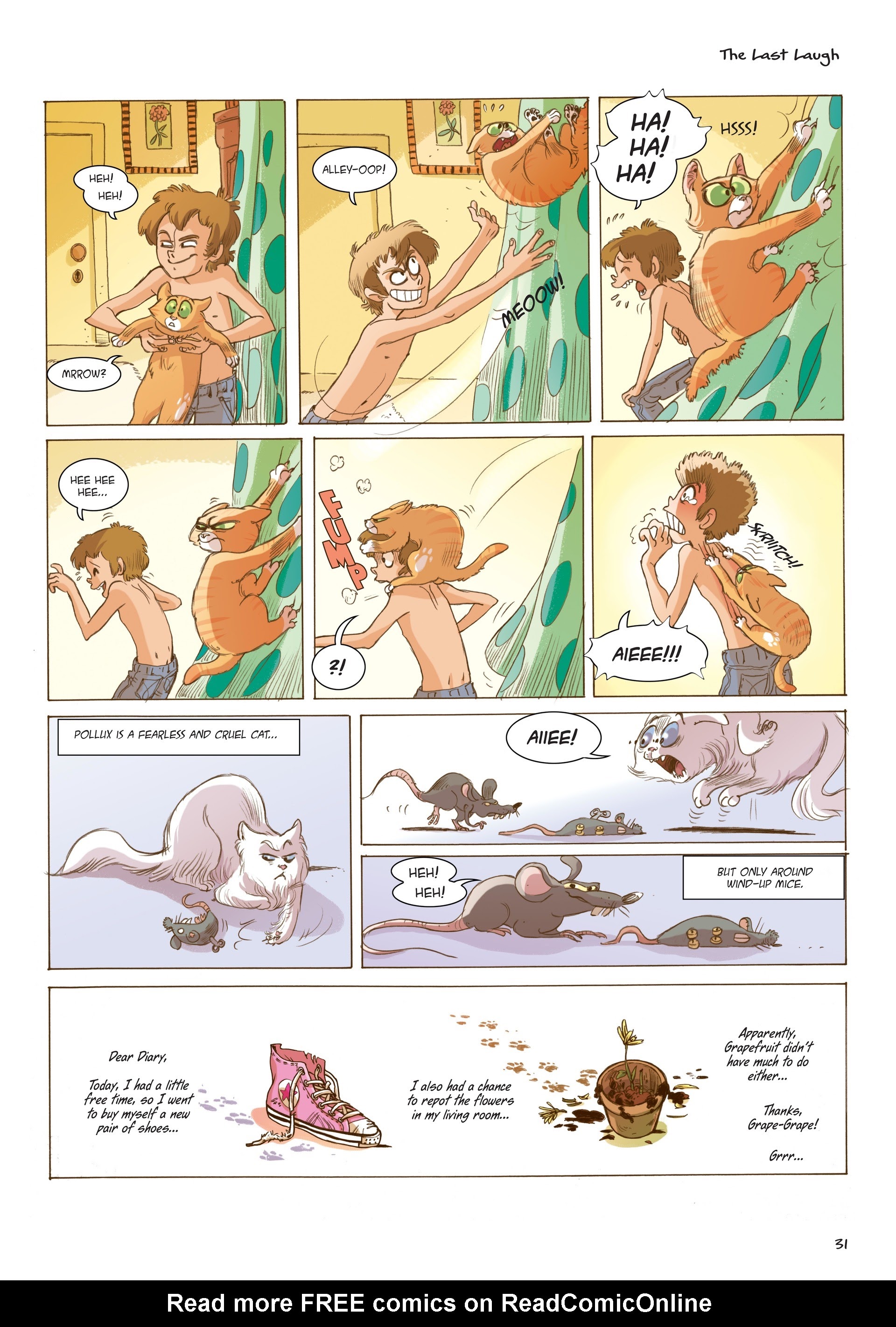 Read online Cats! Girlfriends and Catfriends comic -  Issue # TPB - 32