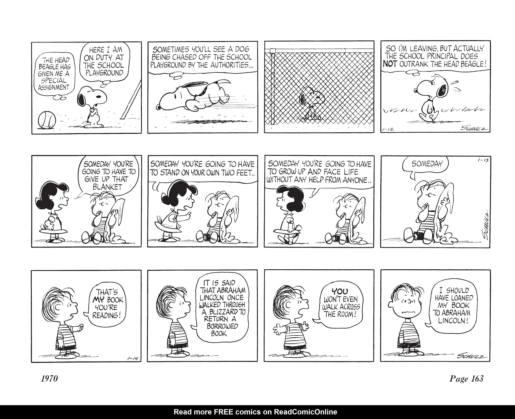 Read online The Complete Peanuts comic -  Issue # TPB 10 - 176