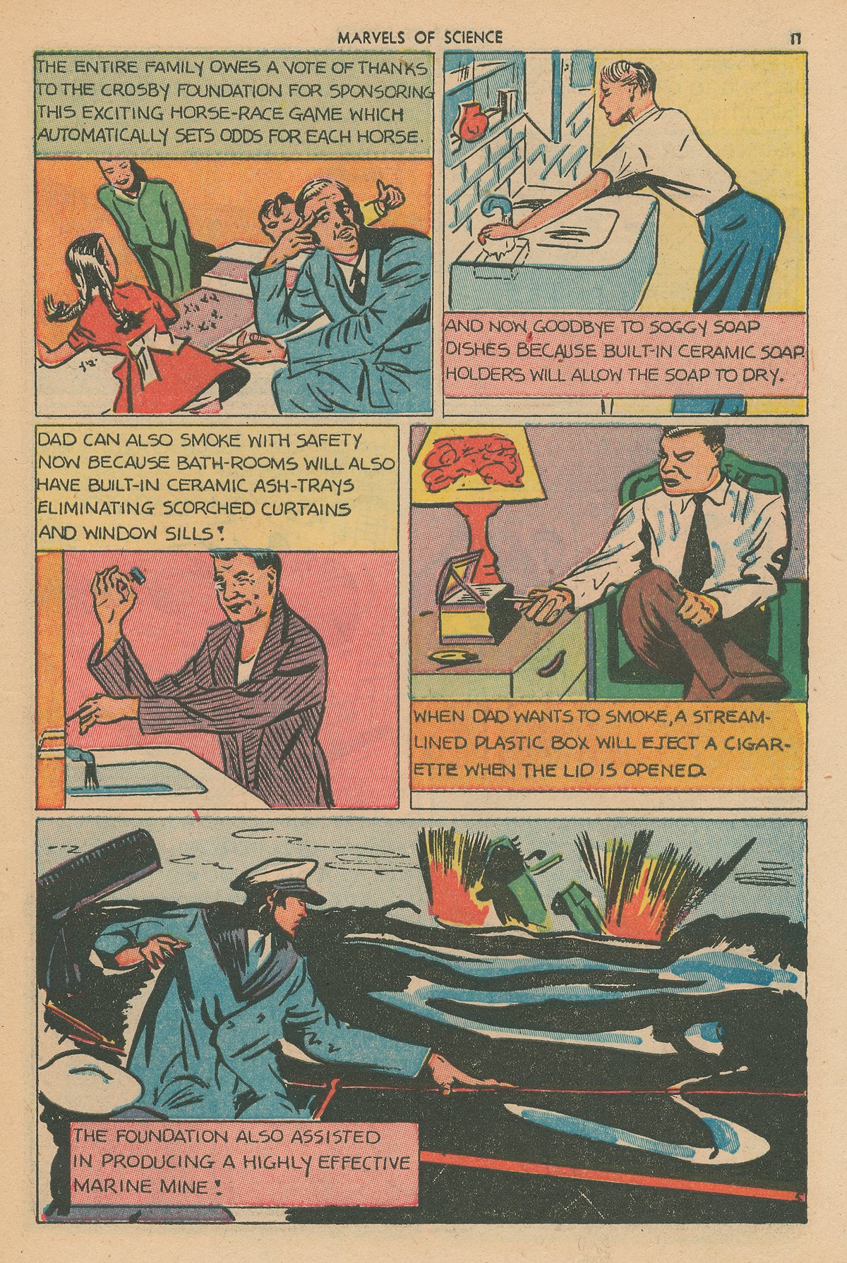 Read online Marvels Of Science comic -  Issue #3 - 13