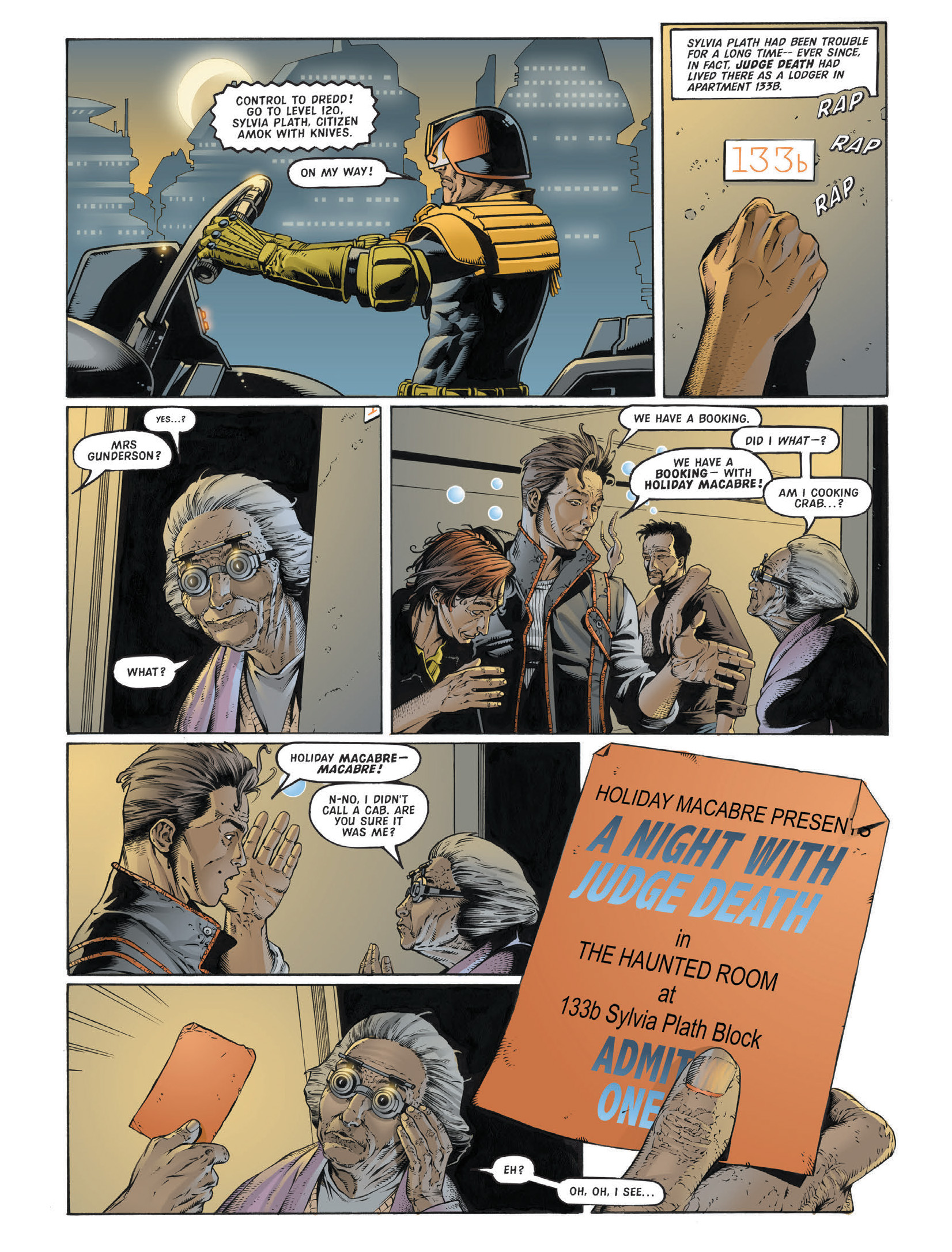 Read online Essential Judge Dredd: Dredd Vs Death comic -  Issue # TPB (Part 2) - 32