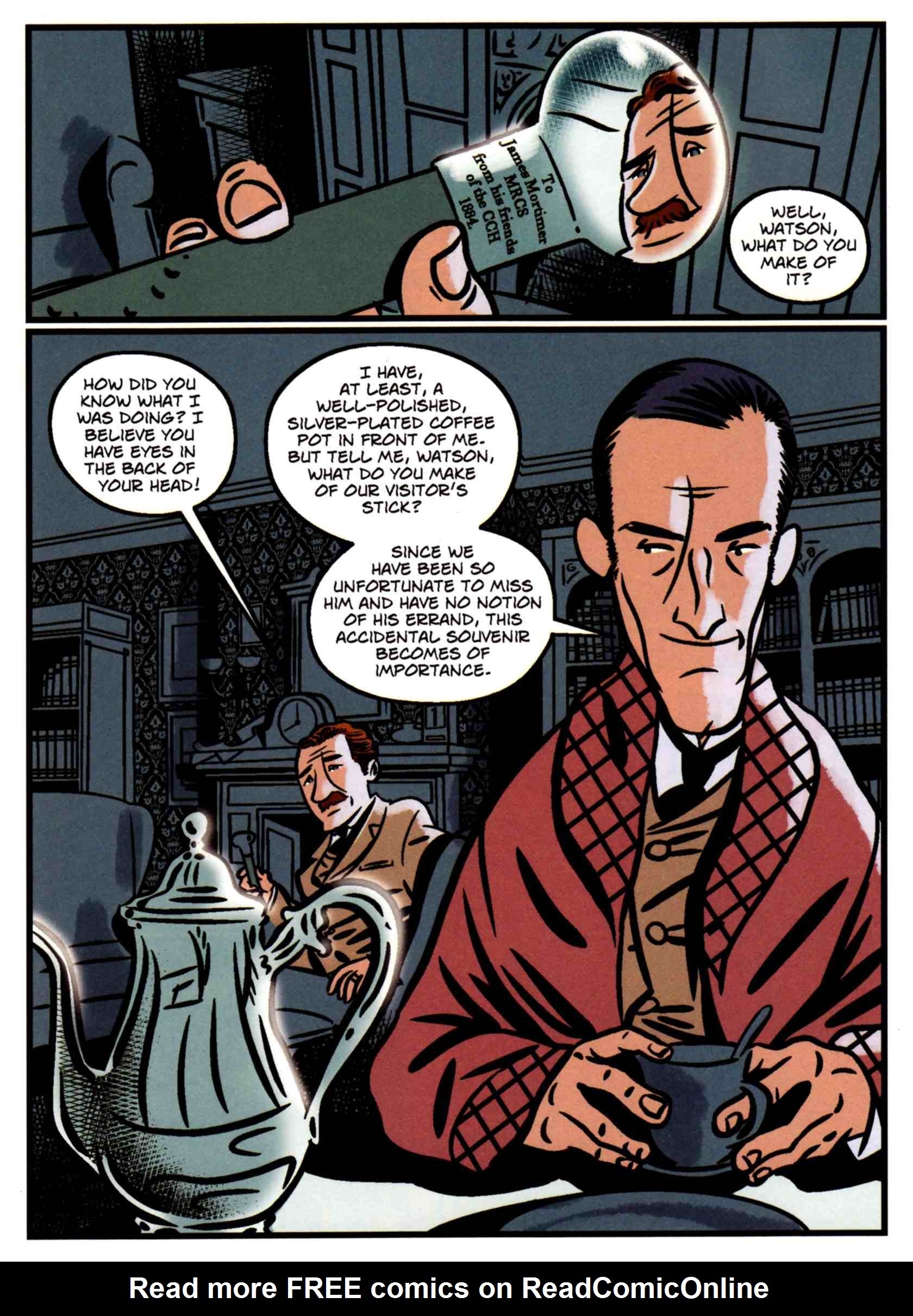 Read online The Hound of the Baskervilles (2009) comic -  Issue # TPB - 7