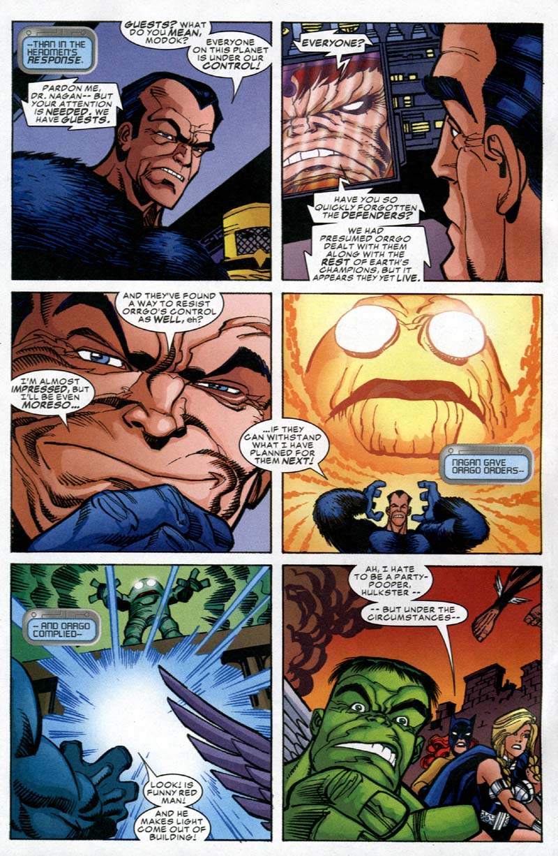 Read online Defenders (2001) comic -  Issue #10 - 11