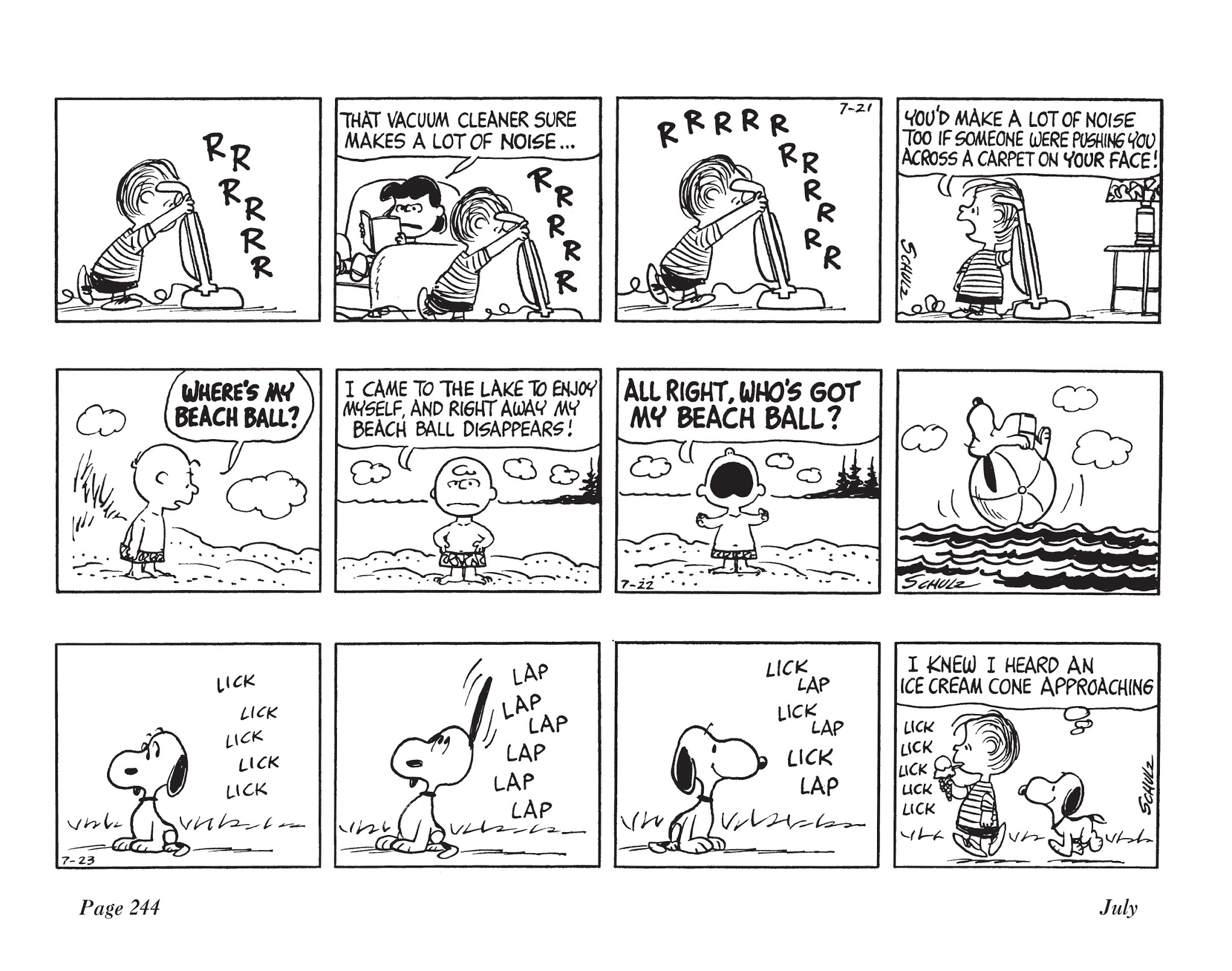 Read online The Complete Peanuts comic -  Issue # TPB 8 - 256