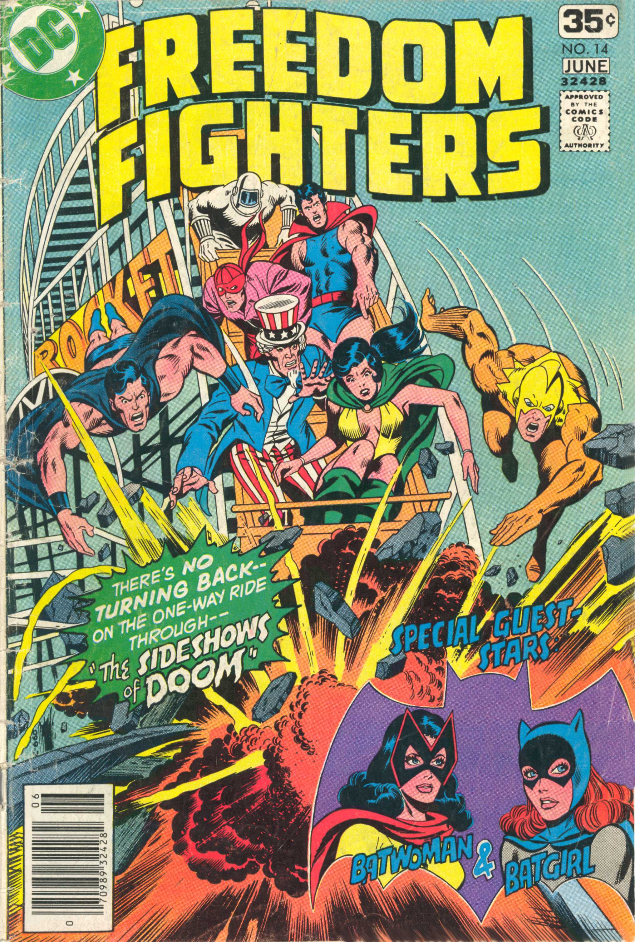 Read online Freedom Fighters (1976) comic -  Issue #14 - 1