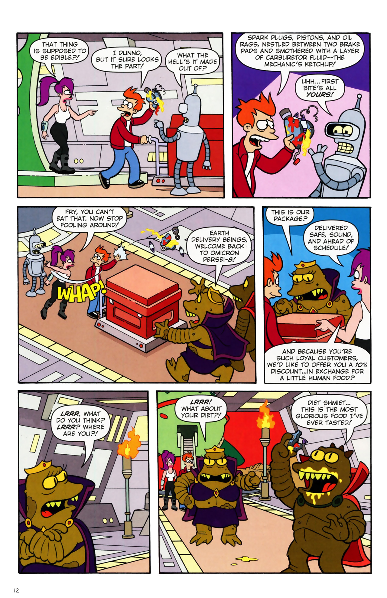 Read online Futurama Comics comic -  Issue #51 - 9