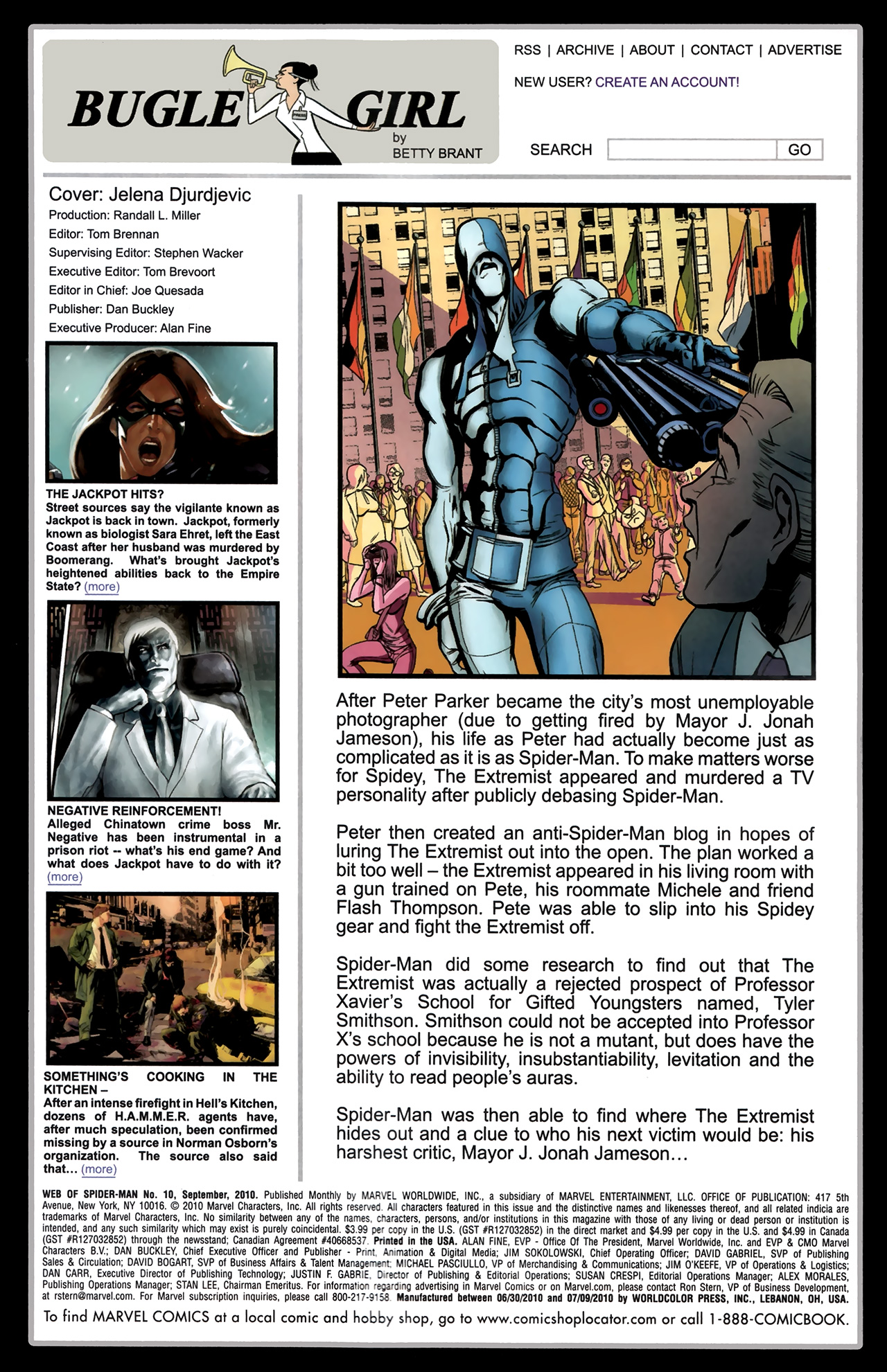 Read online Web of Spider-Man (2009) comic -  Issue #10 - 4