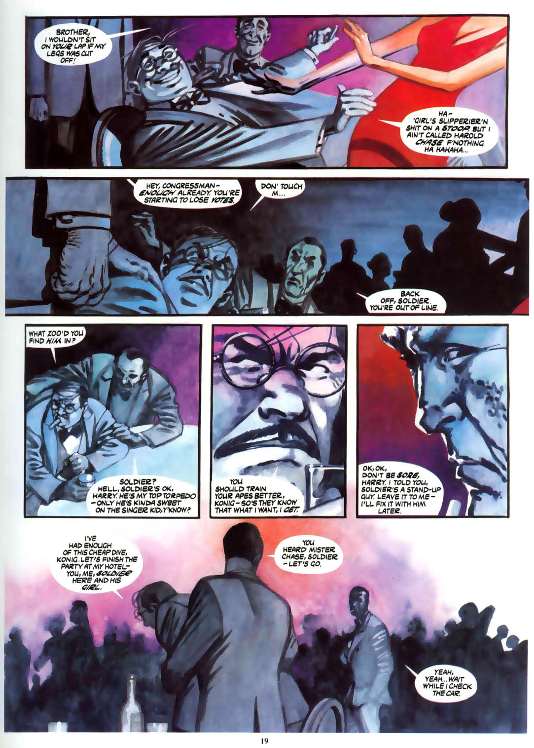 Read online Night Raven: House of Cards comic -  Issue # Full - 18