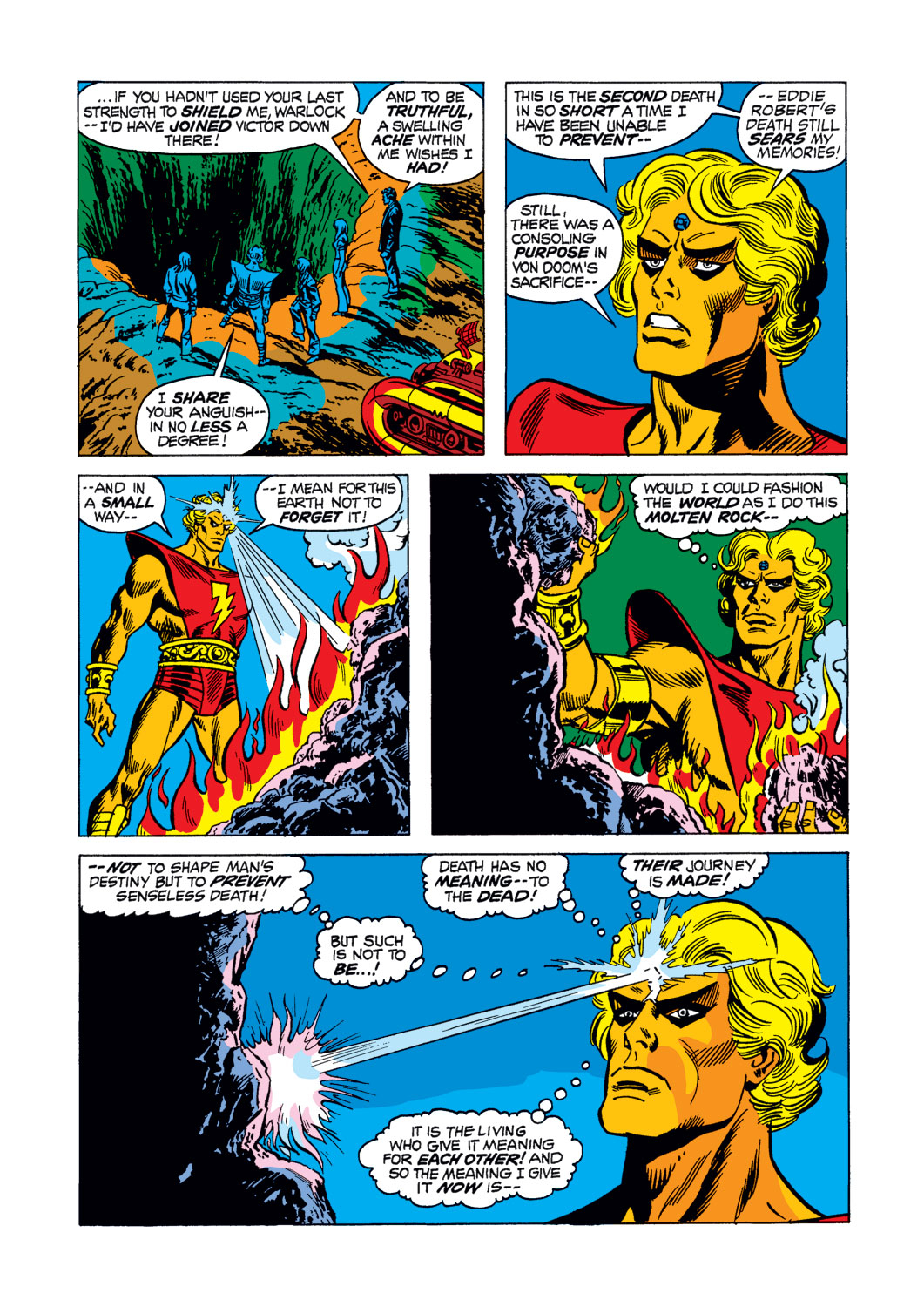 Read online Warlock (1972) comic -  Issue #7 - 19