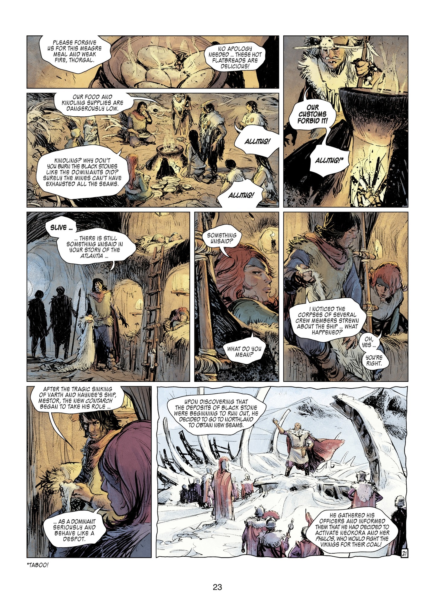 Read online Thorgal comic -  Issue #32 - 25