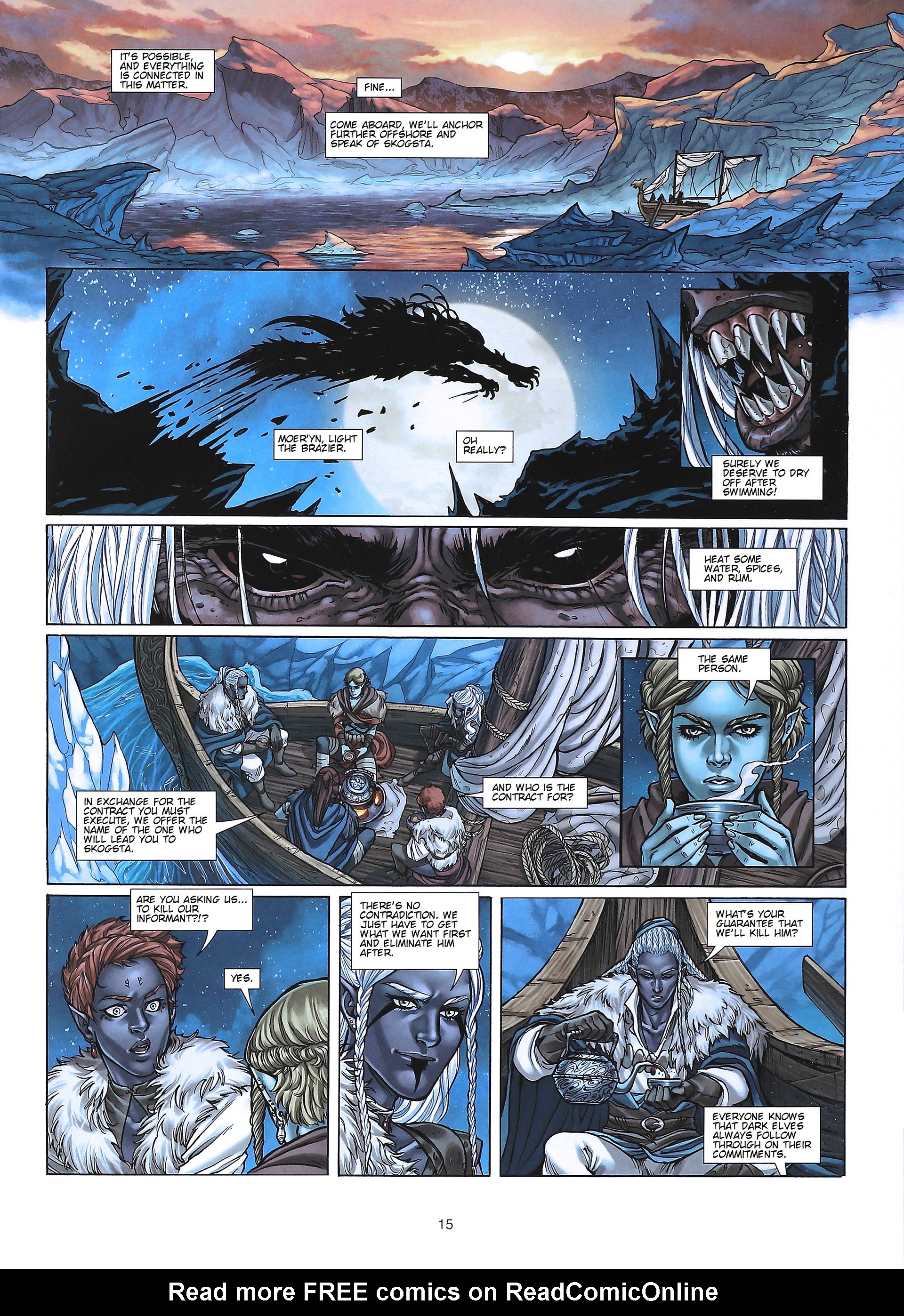 Read online Elves comic -  Issue #30 - 17