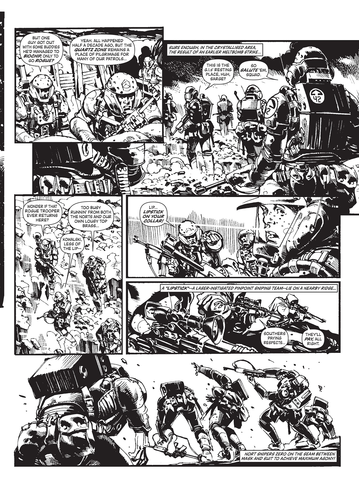 Read online Rogue Trooper: Tales of Nu-Earth comic -  Issue # TPB 4 - 234