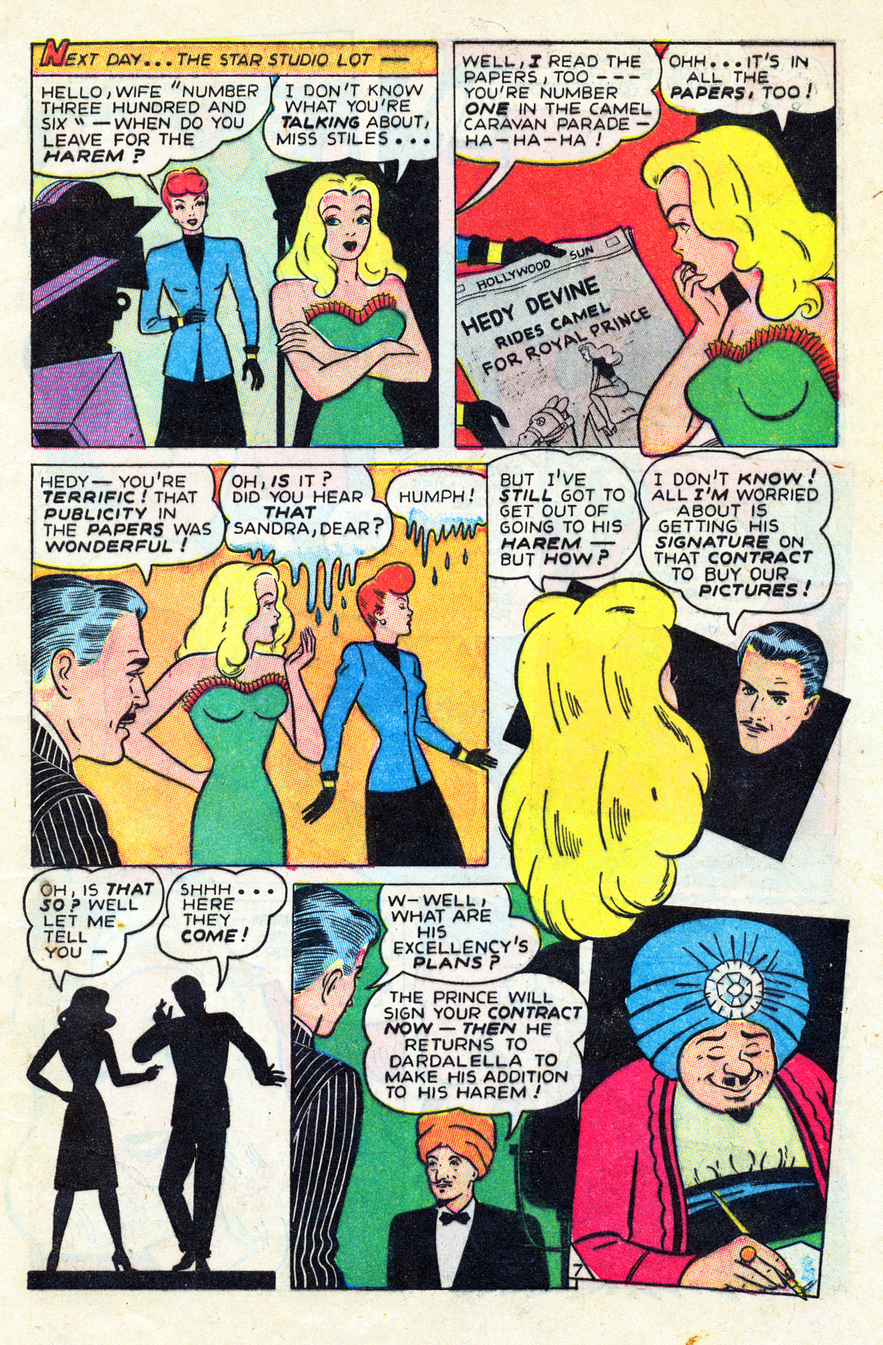 Read online Hedy De Vine Comics comic -  Issue #25 - 8