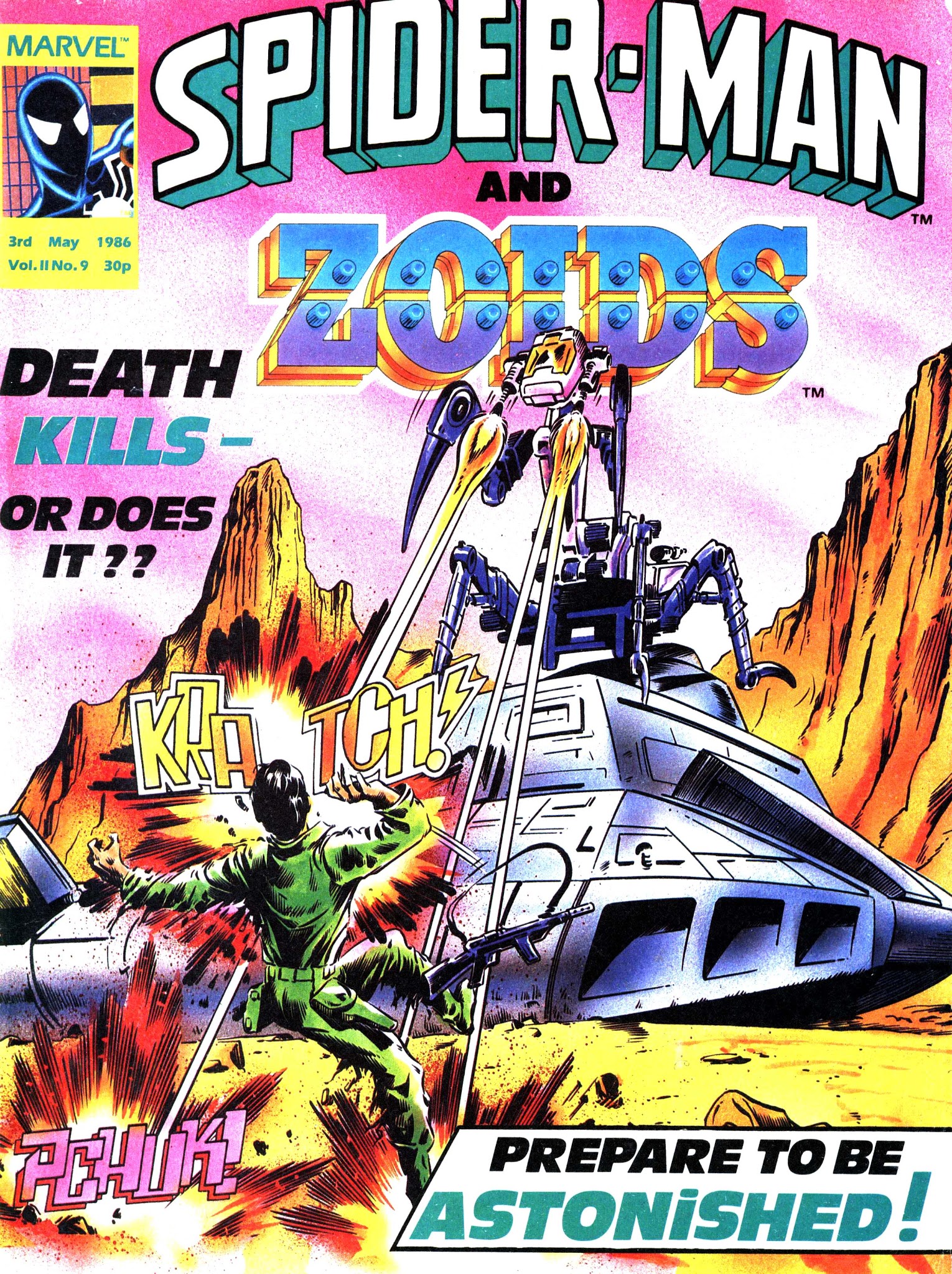 Read online Spider-Man and Zoids comic -  Issue #9 - 1