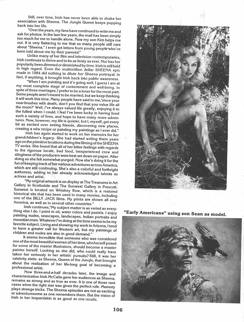 Read online TV's Original Sheena Irish McCalla comic -  Issue # TPB - 109