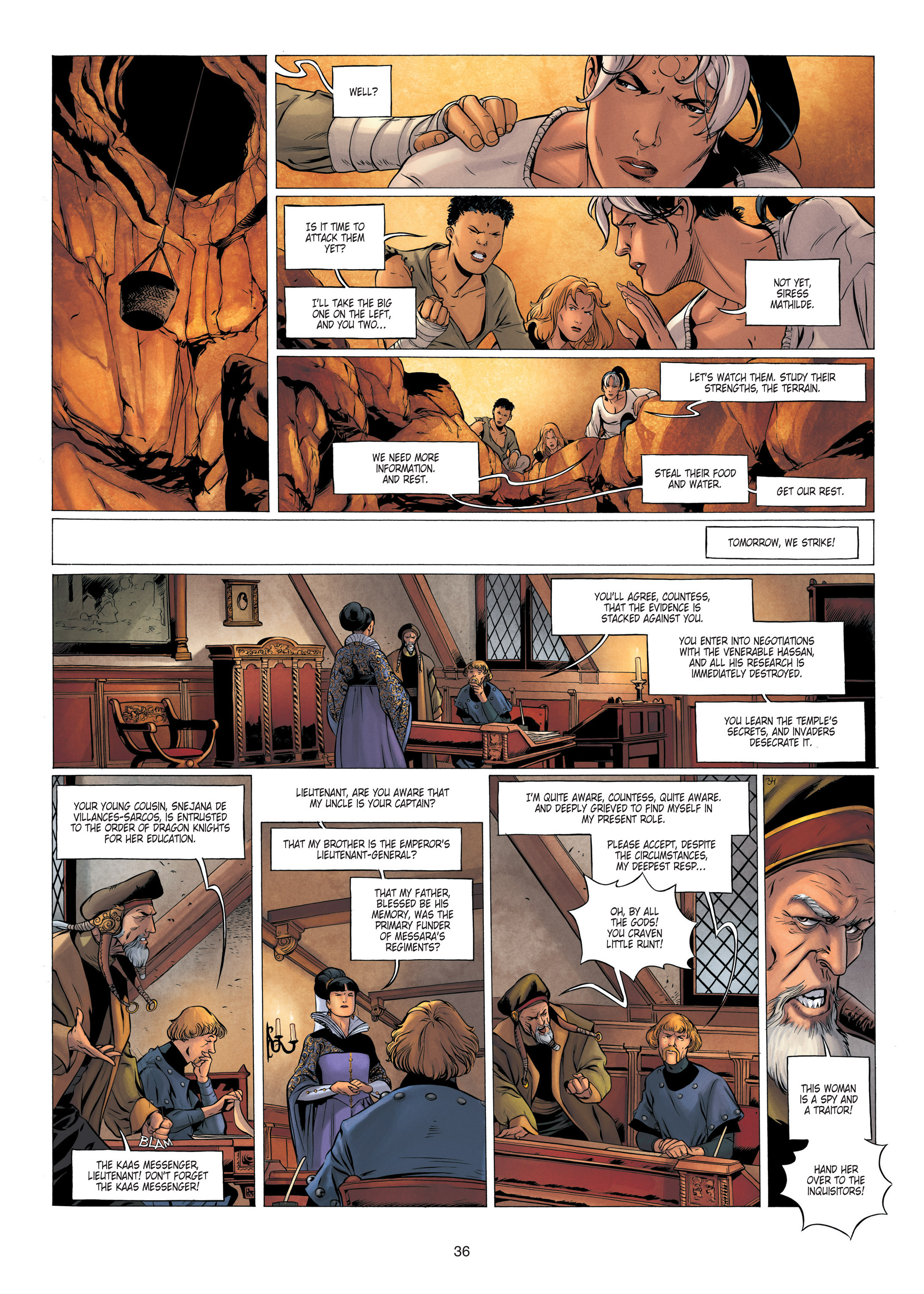 Read online Chronicles of the Dragon Knights comic -  Issue #9 - 36