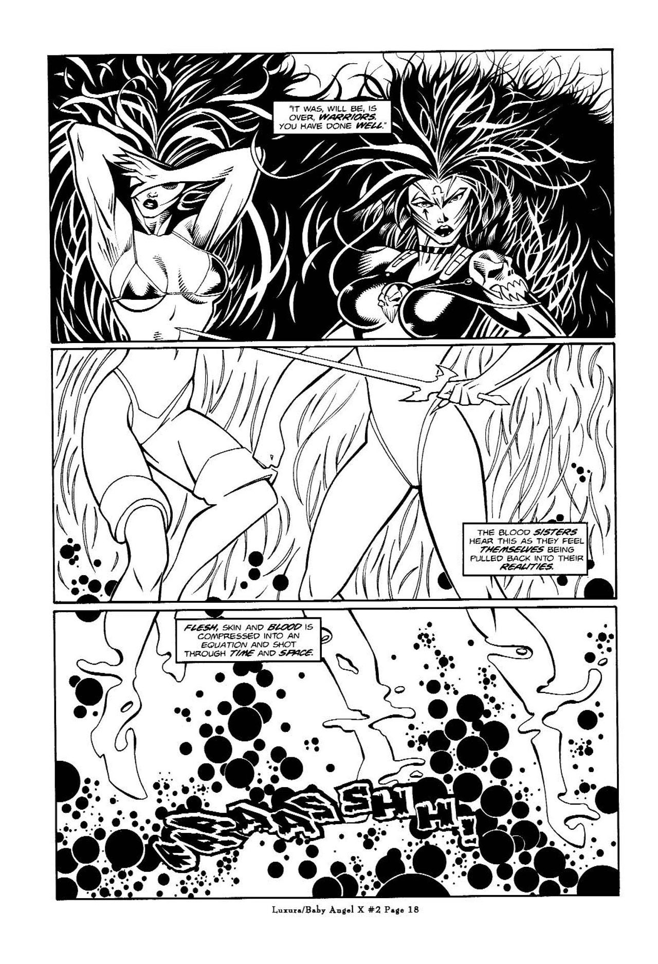 Read online Vampress Luxura / Baby Angel X comic -  Issue #2 - 20